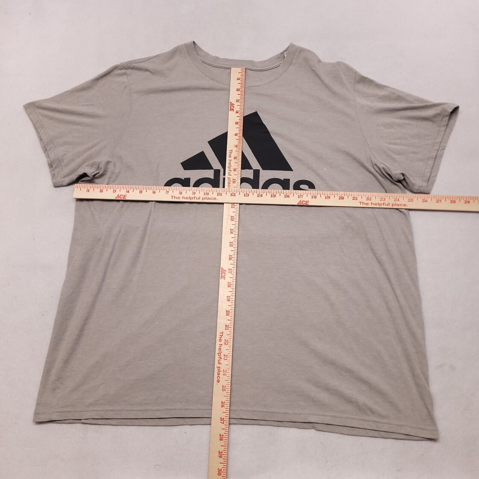 Adidas Adidas Casual Graphic T-Shirt Adult Mens Size 2XL Gray Black Size US XXL / EU 58 / 5 - 7 Thumbnail