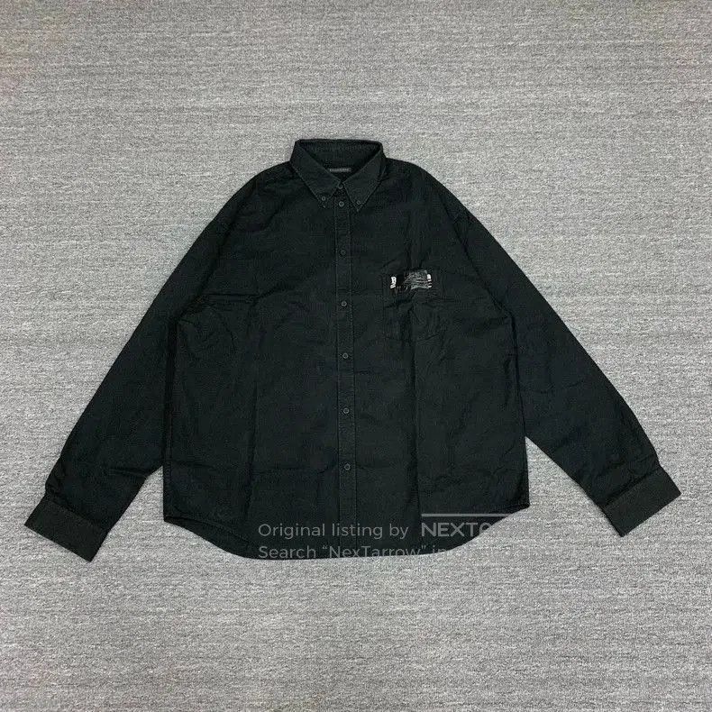 Balenciaga Balenciaga Black Tape Wave Coke Shirt Jacket. Size US L / EU 52-54 / 3 - 1 Thumbnail