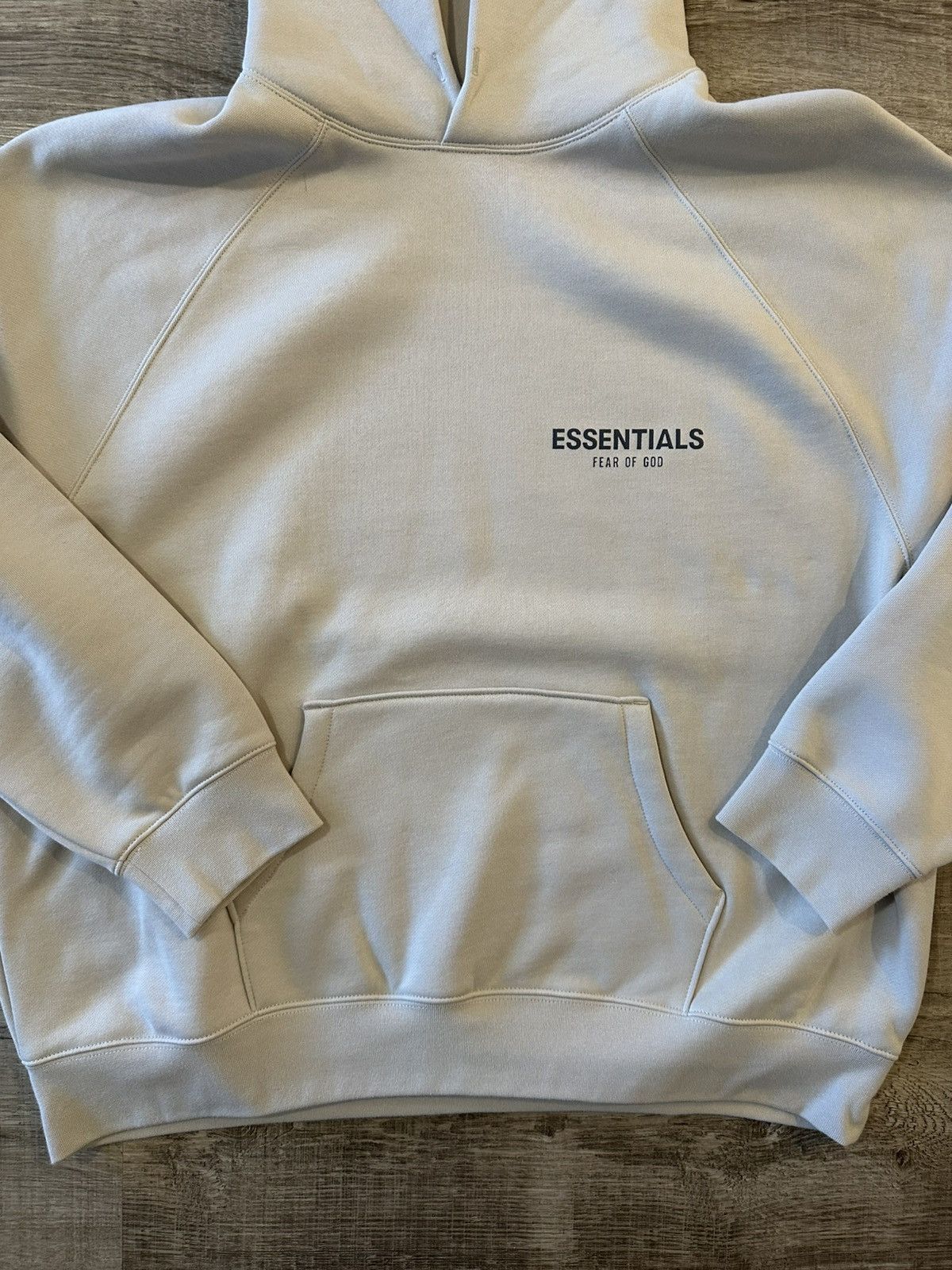 Essentials × Fear of God Fear of God Essentials Nordstrom Exclusive Oat Hoodie Size US M / EU 48-50 / 2 - 2 Thumbnail