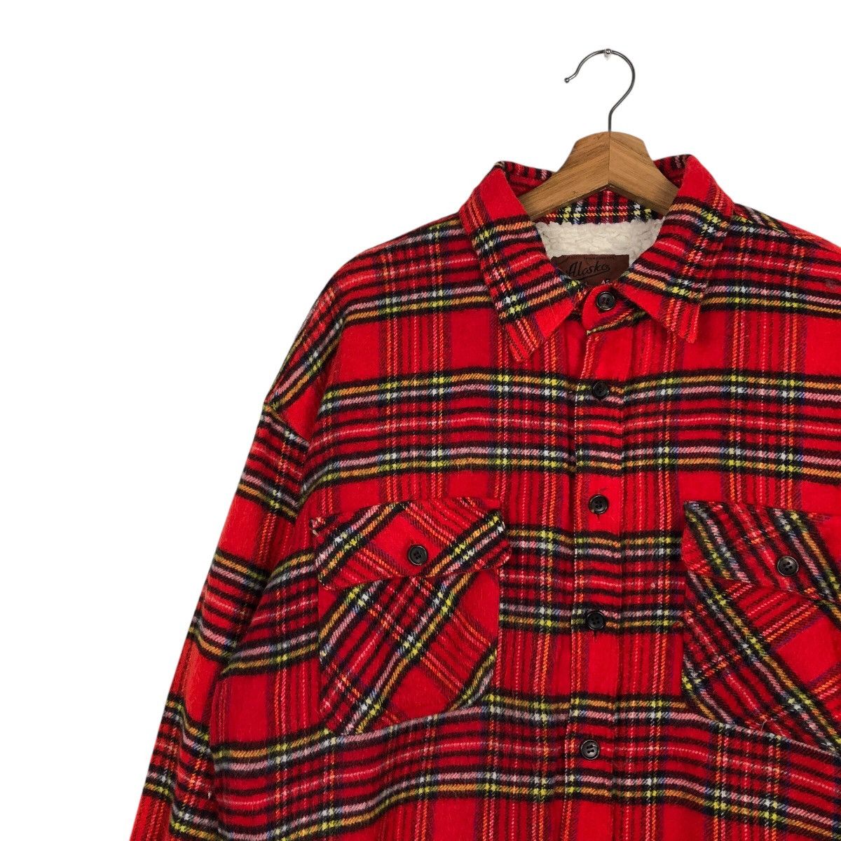 Flannel 📌Vintage Flannel Shirt Jacket Alaska Tartan Issey Miyake Size US L / EU 52-54 / 3 - 8 Thumbnail