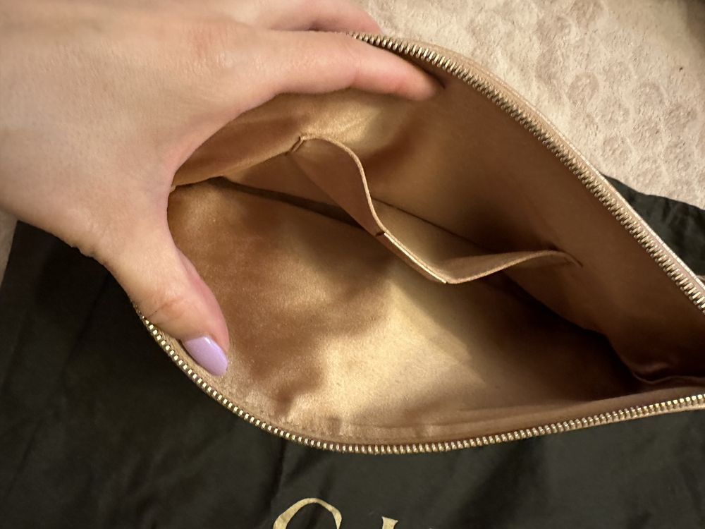 Gucci Gucci Tom Ford Leather Golden Clutch Bag Size ONE SIZE - 3 Thumbnail