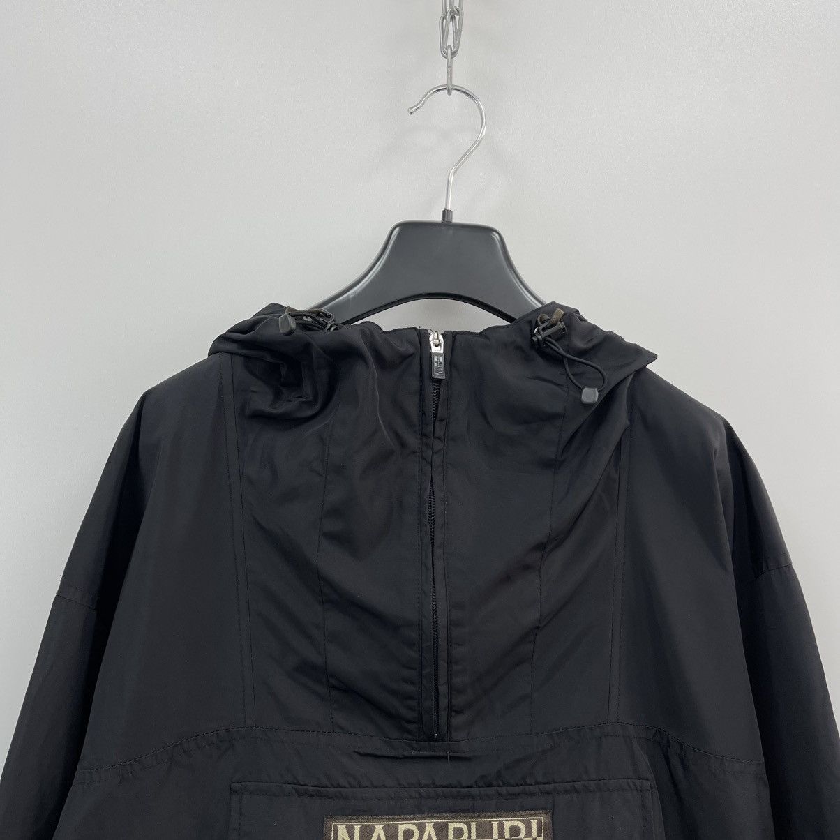 Napapijri Napapijri Rainforest Nylon Anorak Jacket Vintage Black Size US M / EU 48-50 / 2 - 2 Thumbnail