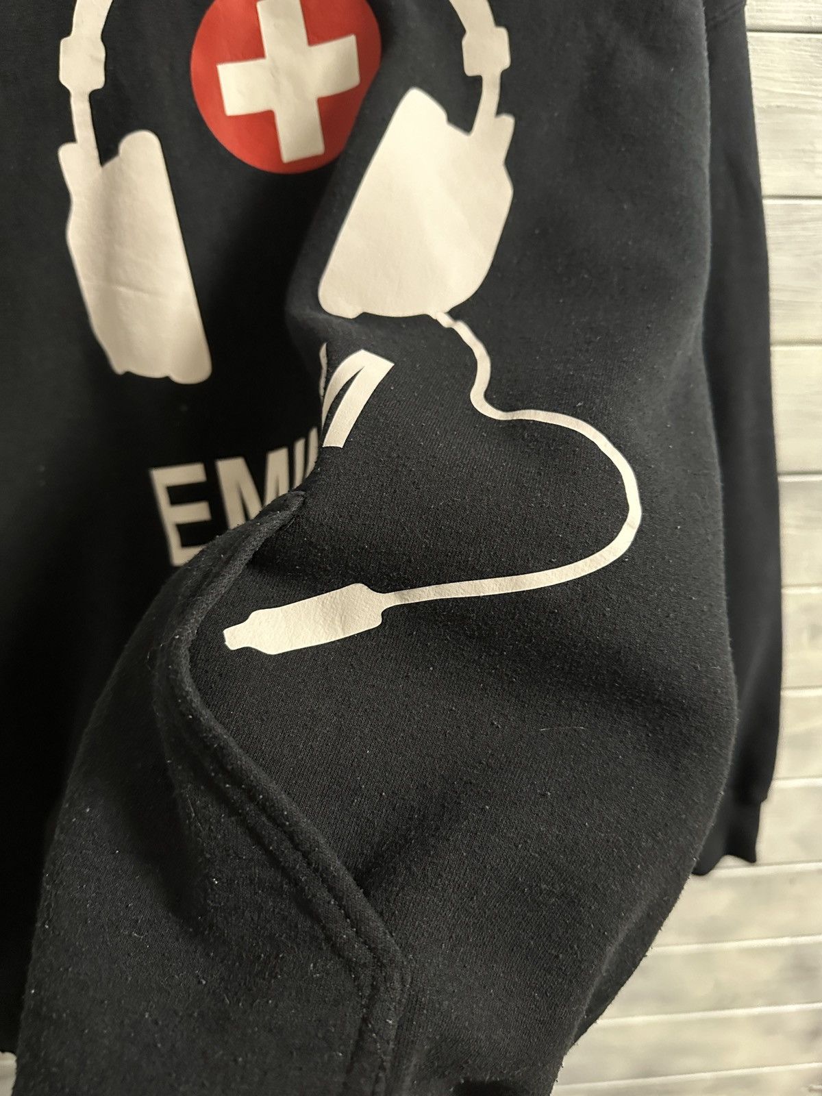 Eminem Rare Vintage Hoodie Eminem Merch Y2K Style Rap Size US M / EU 48-50 / 2 - 3 Thumbnail