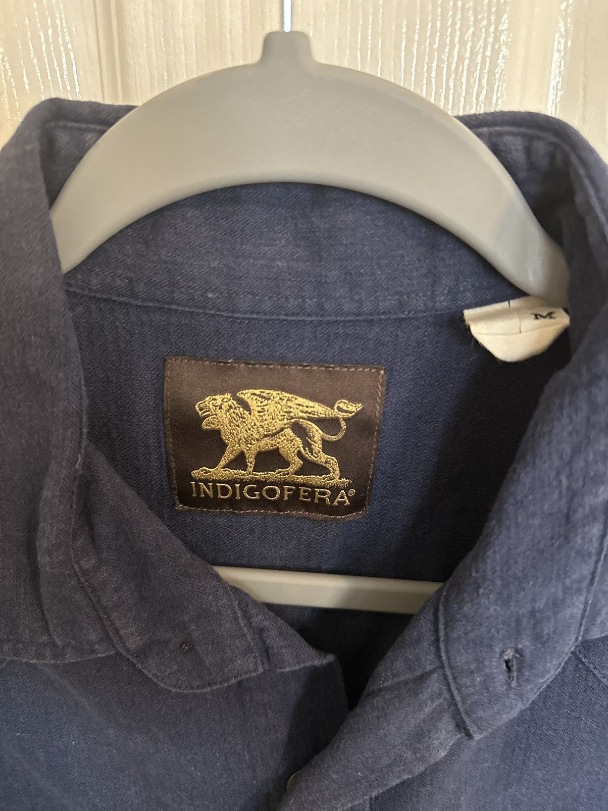 Indigofera Indigofera Dollard Shirt Navy Size US M / EU 48-50 / 2 - 3 Thumbnail