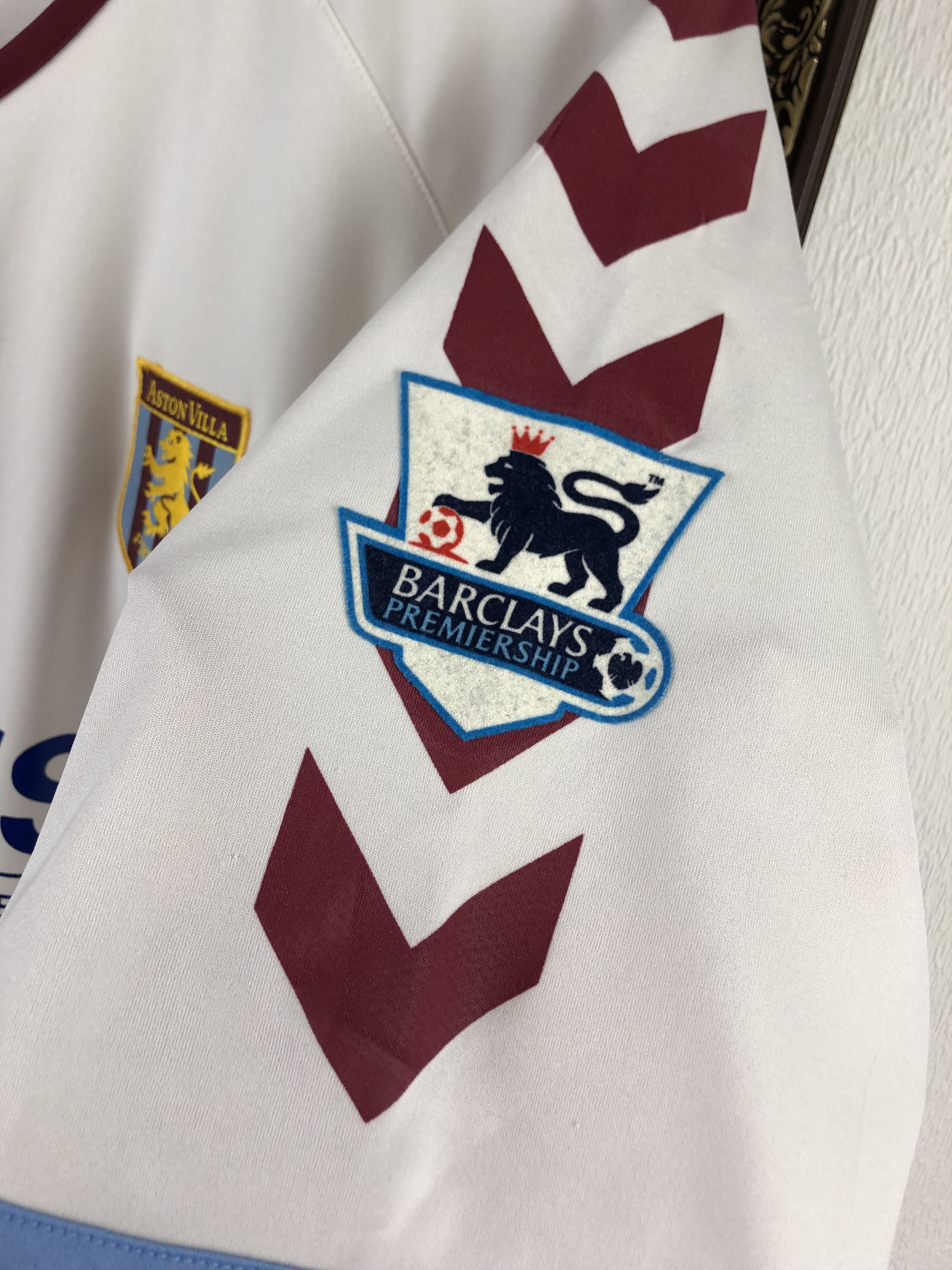 Vintage Aston Villa Away football shirt Soccer Jersey Tee Rare Hype Size US XXL / EU 58 / 5 - 7 Thumbnail