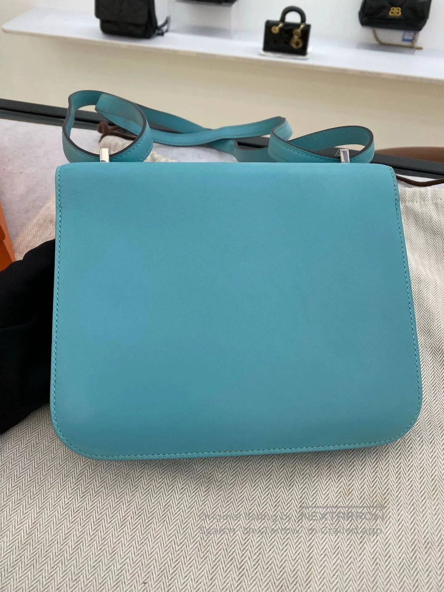 Hermes Hermes Constance 19 Macaron Blue Swift. Size ONE SIZE - 2 Thumbnail