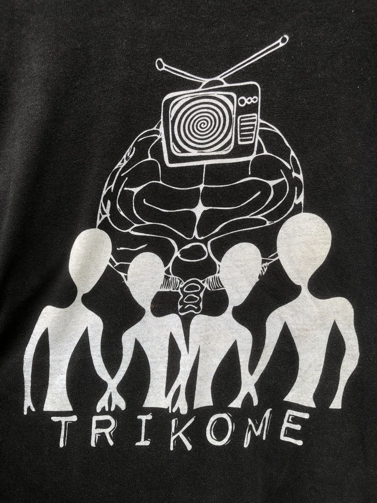 Band Tees × Slipknot × Vintage RARE Vintage Sunfaded Trikome Progressive Rock Band Tee Size US XL / EU 56 / 4 - 2 Thumbnail