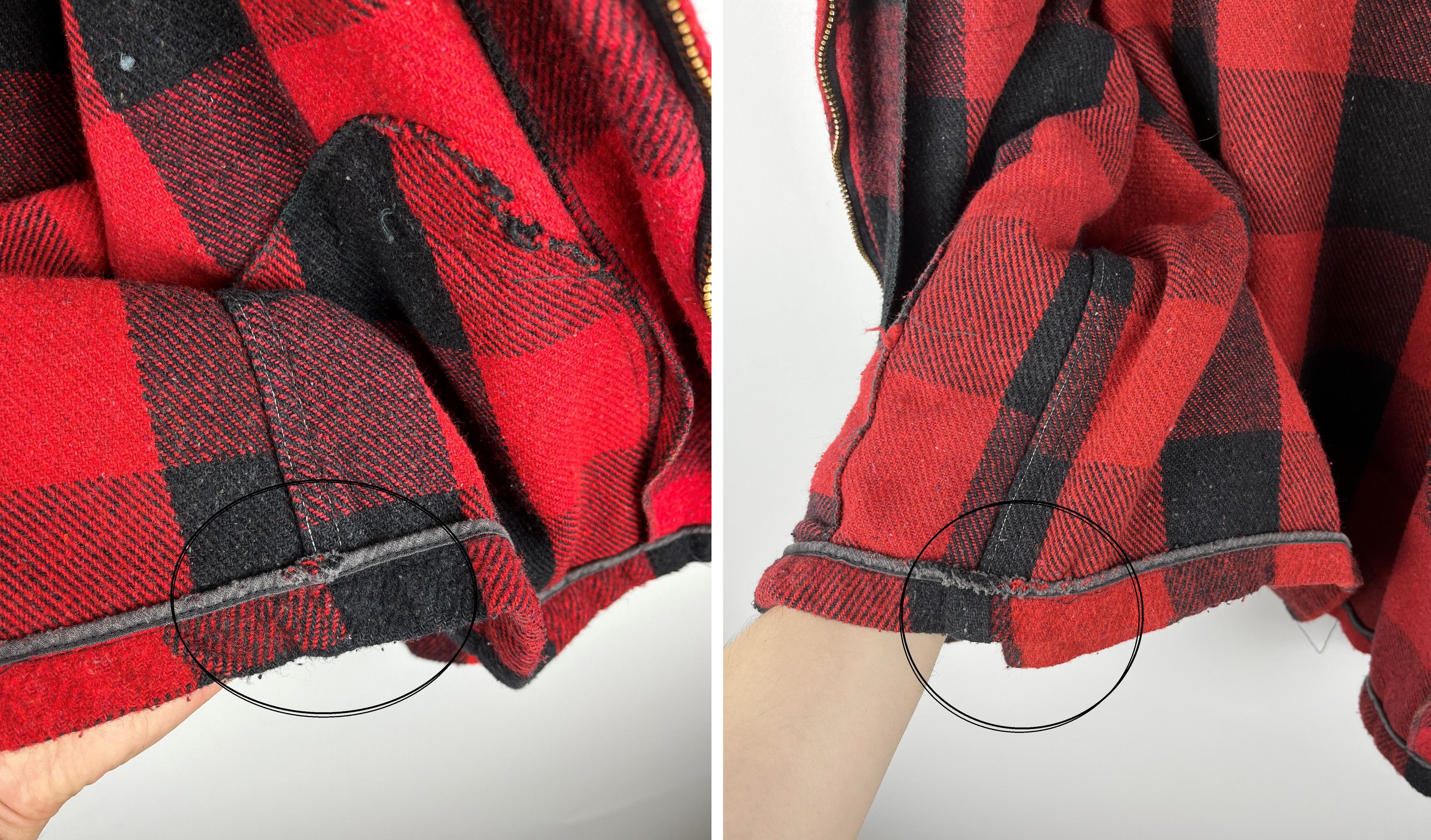 Lumberjack 70's Kings Road Full Cut Vintage Lumberjack Jacket Zip Talon Size US XL / EU 56 / 4 - 9 Thumbnail