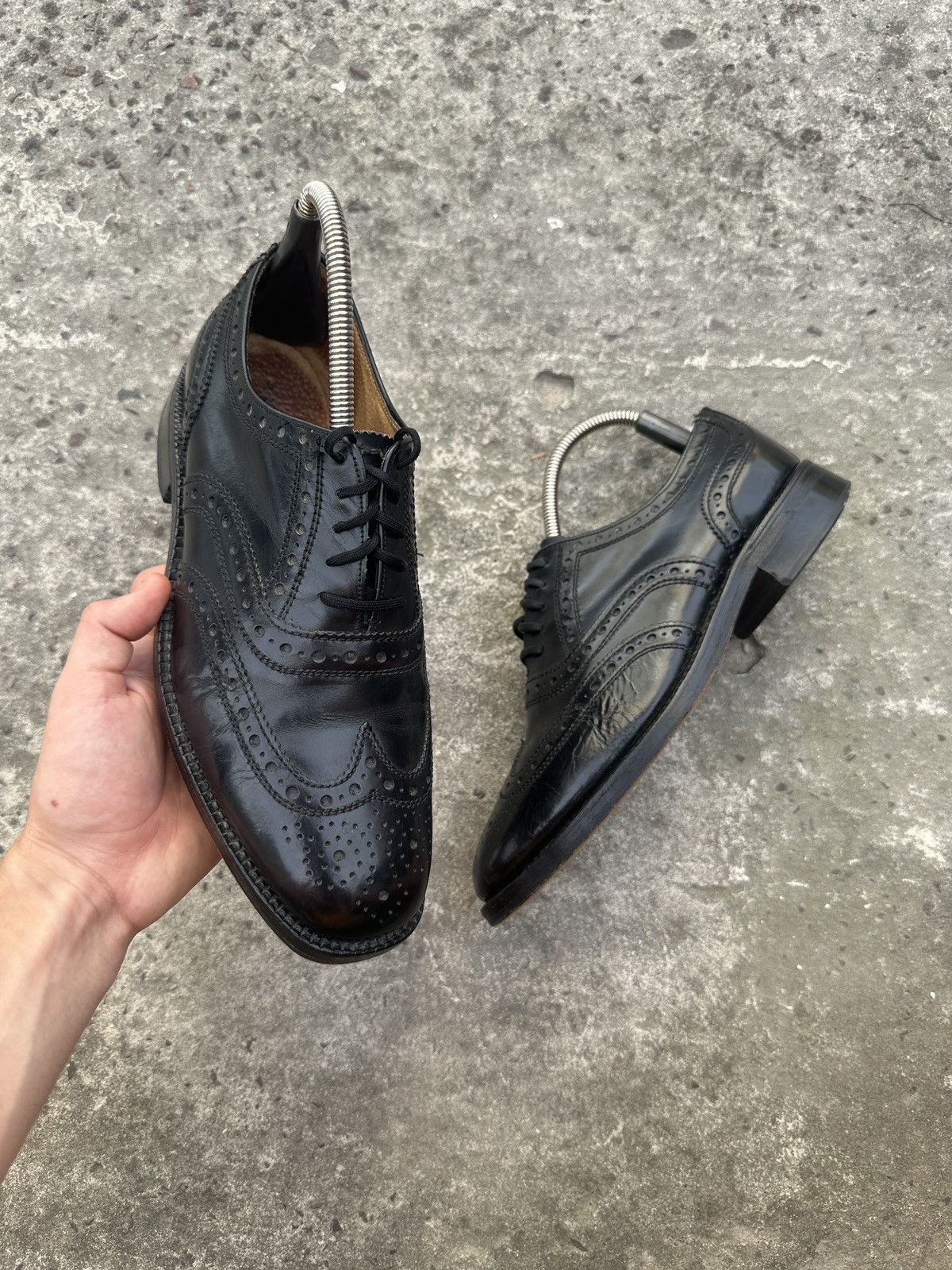 Other Vintage Saxone Casual UK Brogues Leather Shoes Streetwear 8 Size US 8 / EU 41 - 2 Thumbnail