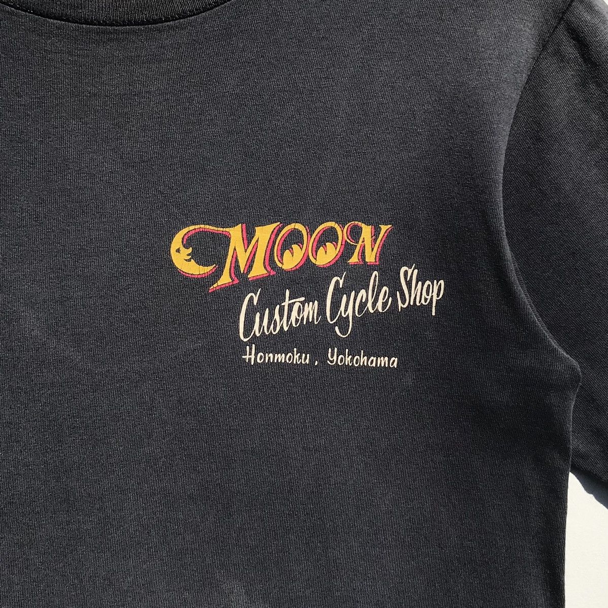 Japanese Brand Vintage Moon Eyes Custom Cycle Shop Shirt Moon Eyes Size US S / EU 44-46 / 1 - 16 Thumbnail