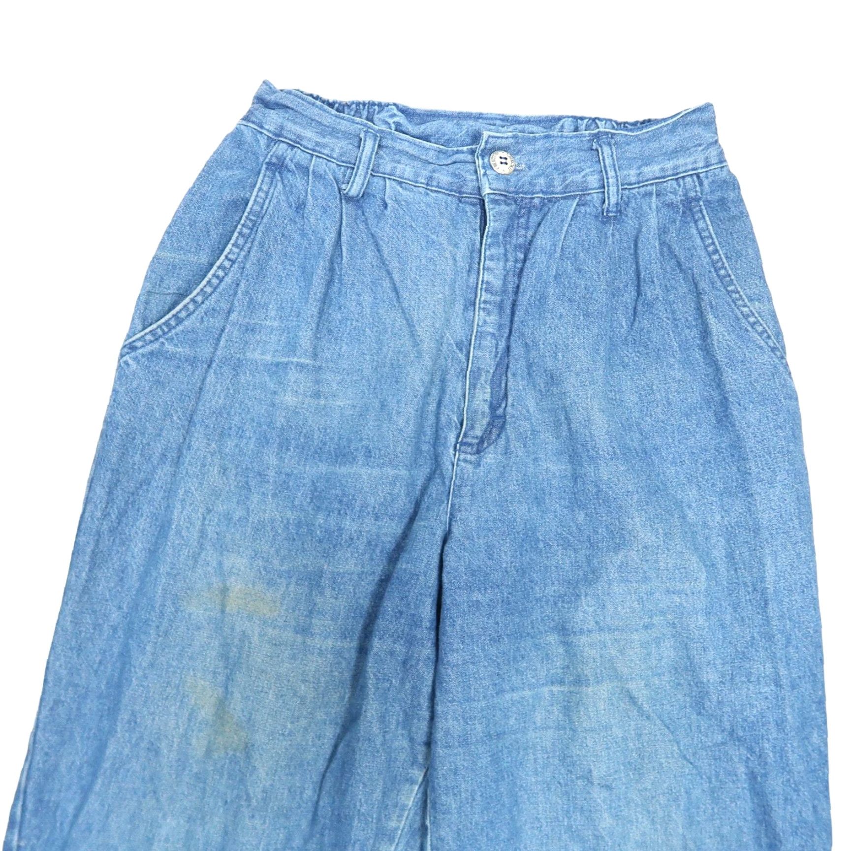 Cherokee VINTAGE Cherokee Jeans 90s Medium Wash Blue Denim High Rise Straight Leg Women's 10 Size 32" / US 10 / IT 46 - 2 Thumbnail