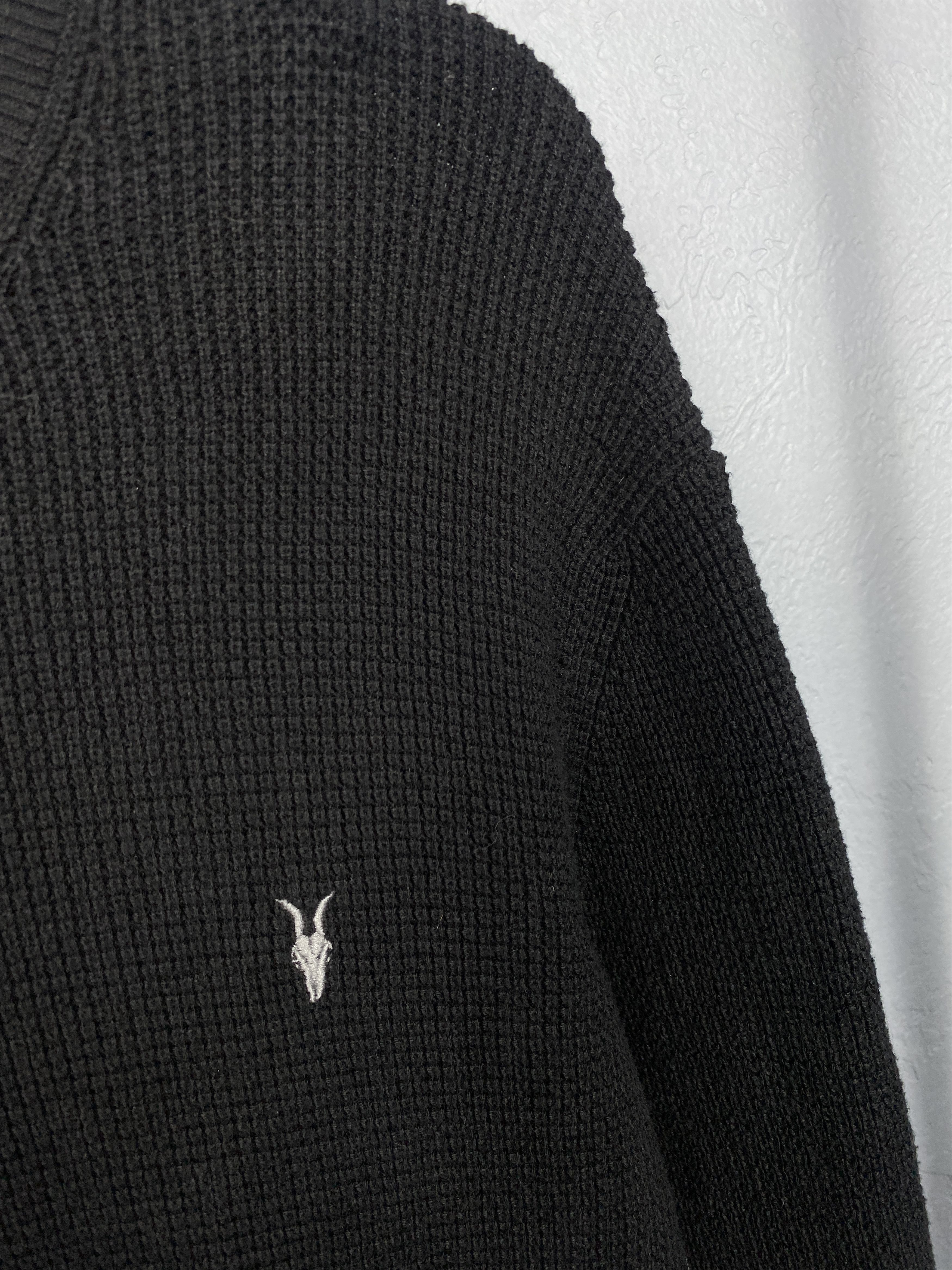 Allsaints Allsaints Rias Crew Neck Mens Knit Cotton Sweater Size US M / EU 48-50 / 2 - 3 Thumbnail