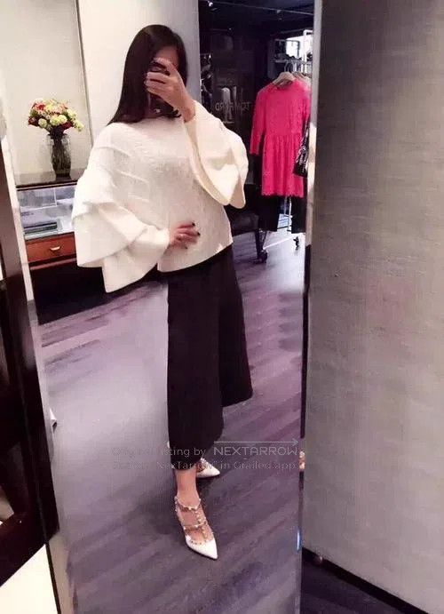 Valentino Valentino White sweater Size M / US 6-8 / IT 42-44 - 8 Thumbnail