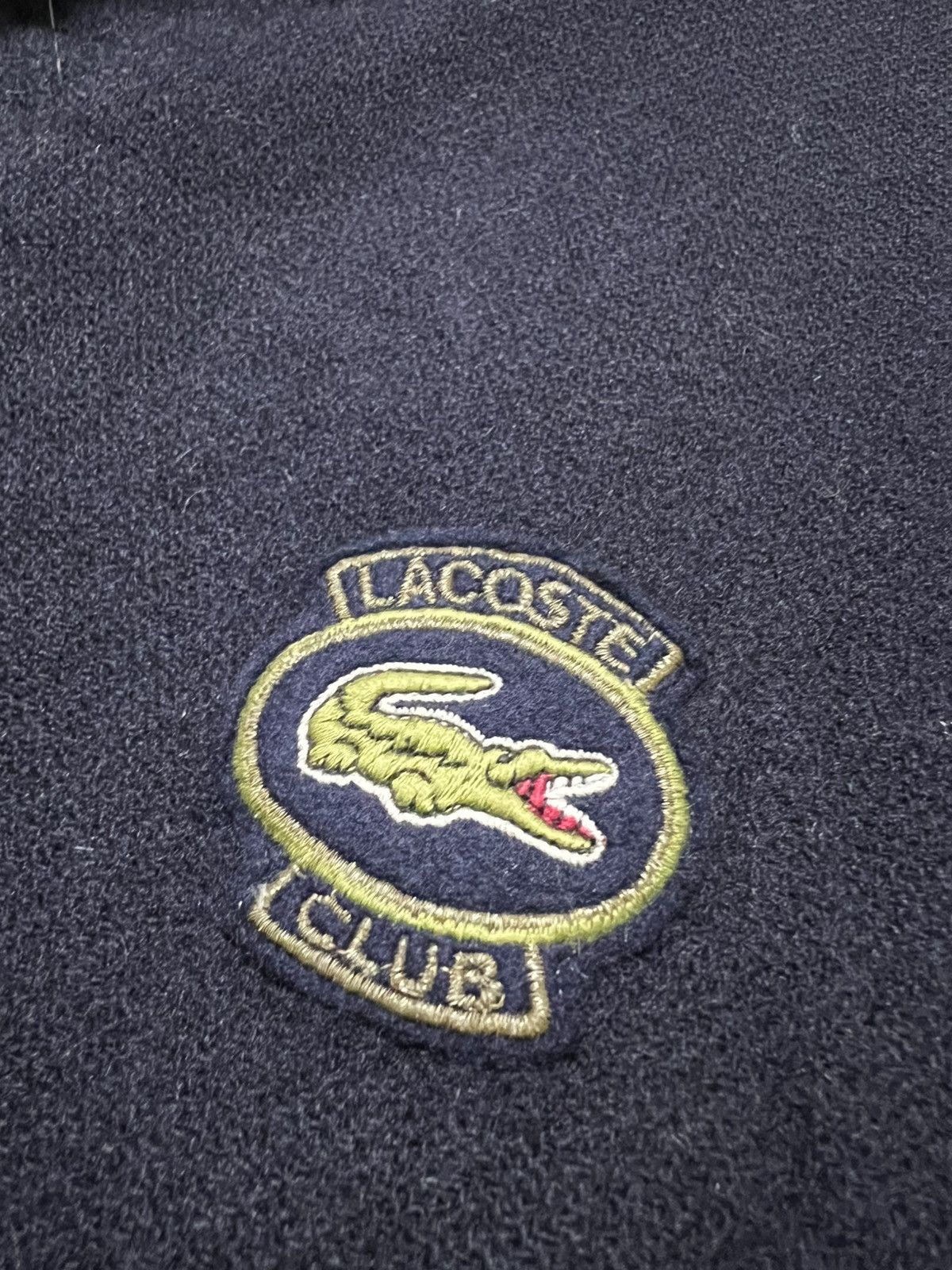 Lacoste Vintage 70s Chemise Lacoste Wool Jacket Made In France Size US XL / EU 56 / 4 - 5 Thumbnail