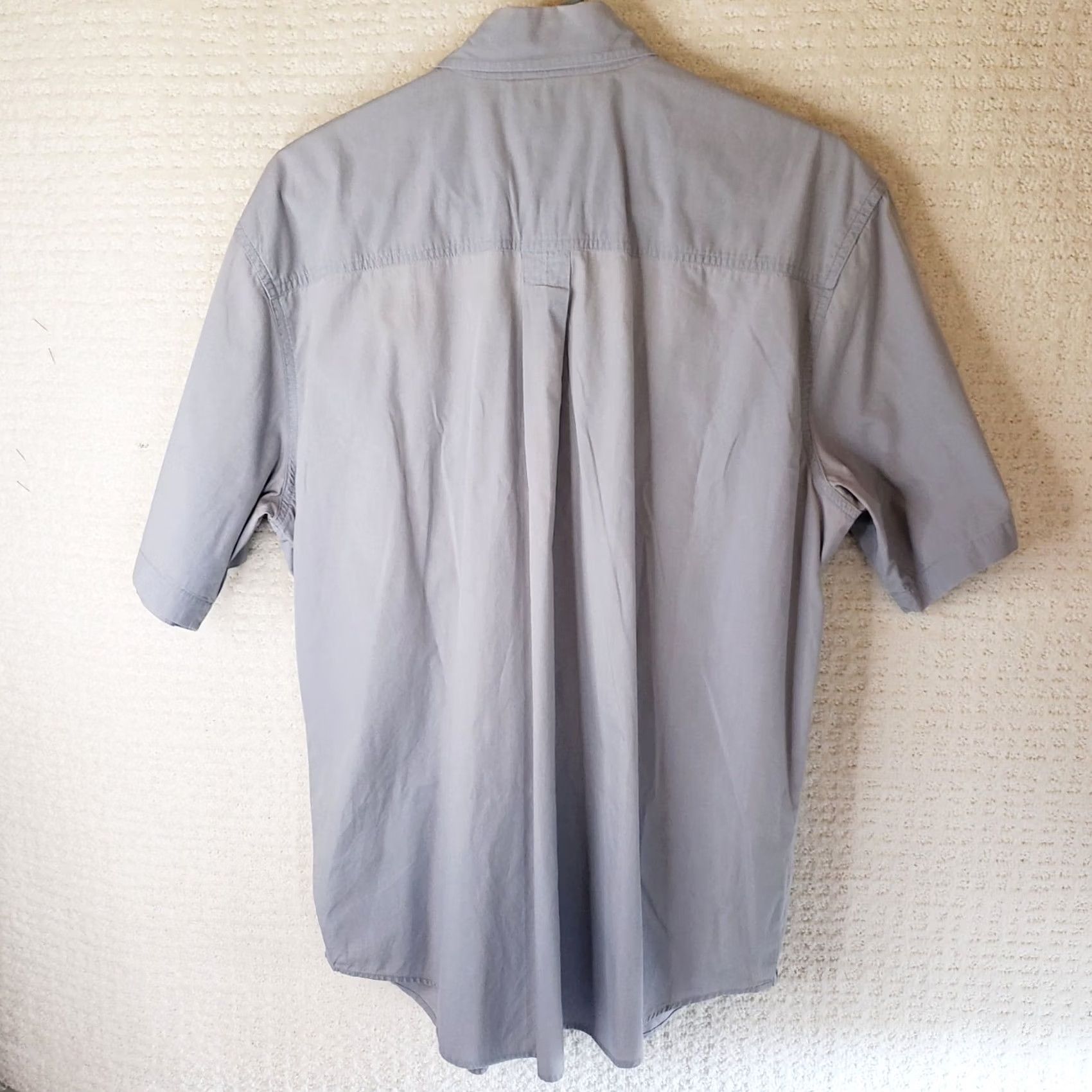 Vintage VINTAGE Woolrich Shirt Mens L Gray Long Sleeve Button-Up Pocketed Outdoor Modern? Size US L / EU 52-54 / 3 - 7 Thumbnail