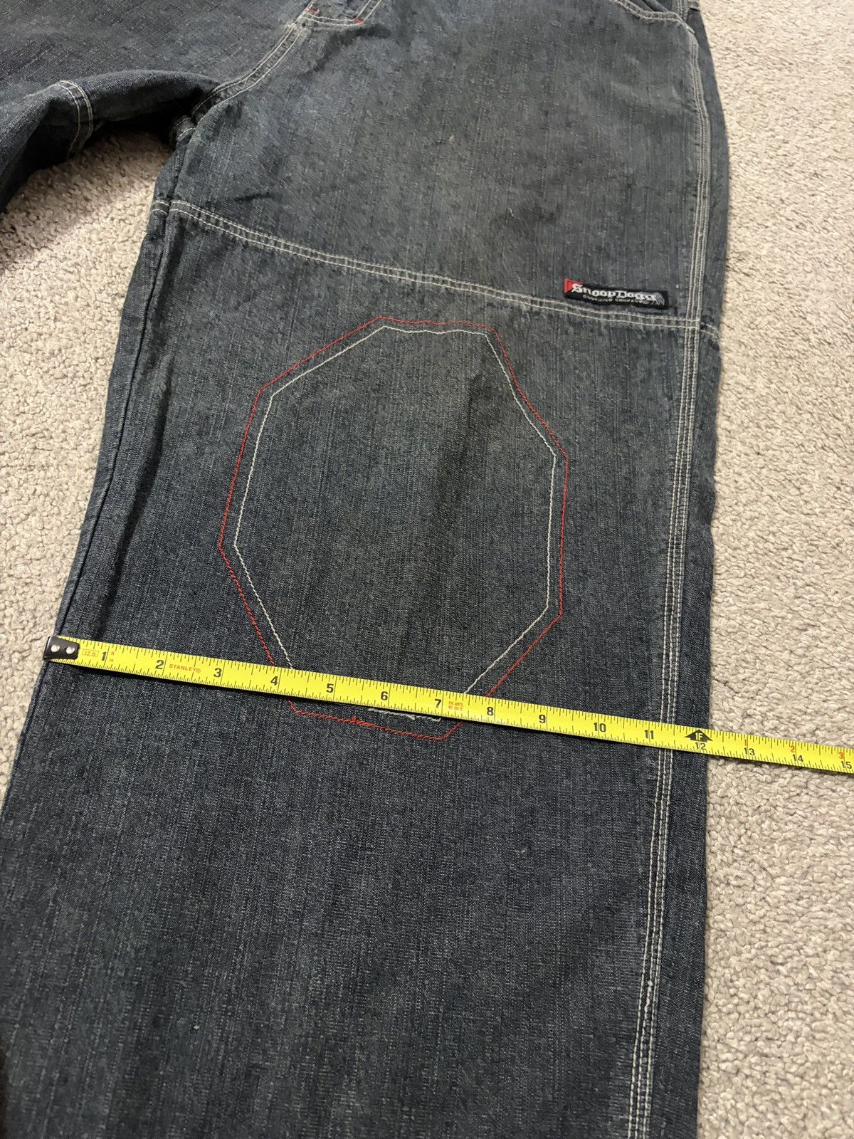 Snoop Dogg Vintage Y2K Snoop Dogg Baggy Embroidered Jeans Size 38/33 Size US 38 / EU 54 - 7 Thumbnail