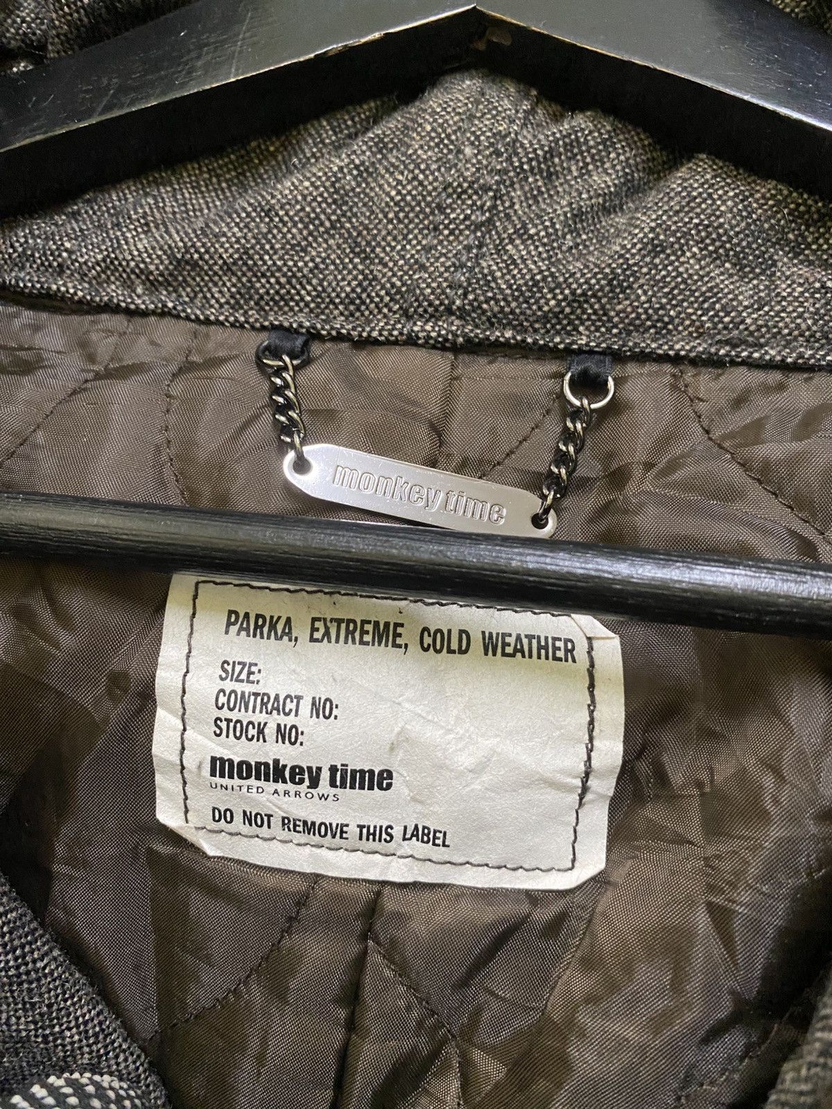 monkey time Monkey Time Extreme Cold Quilted Military-Inspired Jacket Size US S / EU 44-46 / 1 - 6 Thumbnail