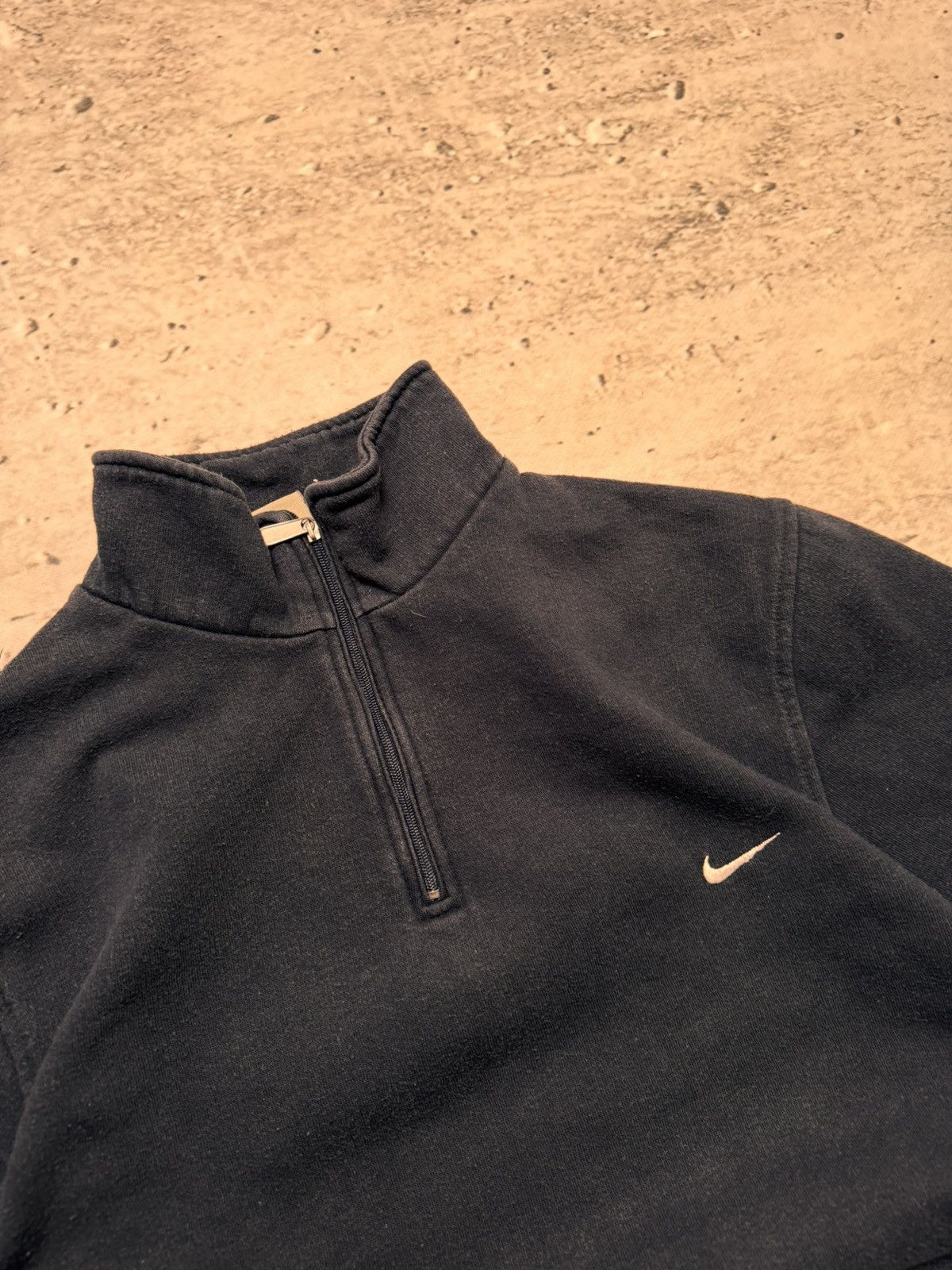 Nike × Vintage NIKE VINTAGE BASIC LOGO OVERSIZE BOXY 1/3 ZIP SWEATSHIRT Size US S / EU 44-46 / 1 - 3 Thumbnail