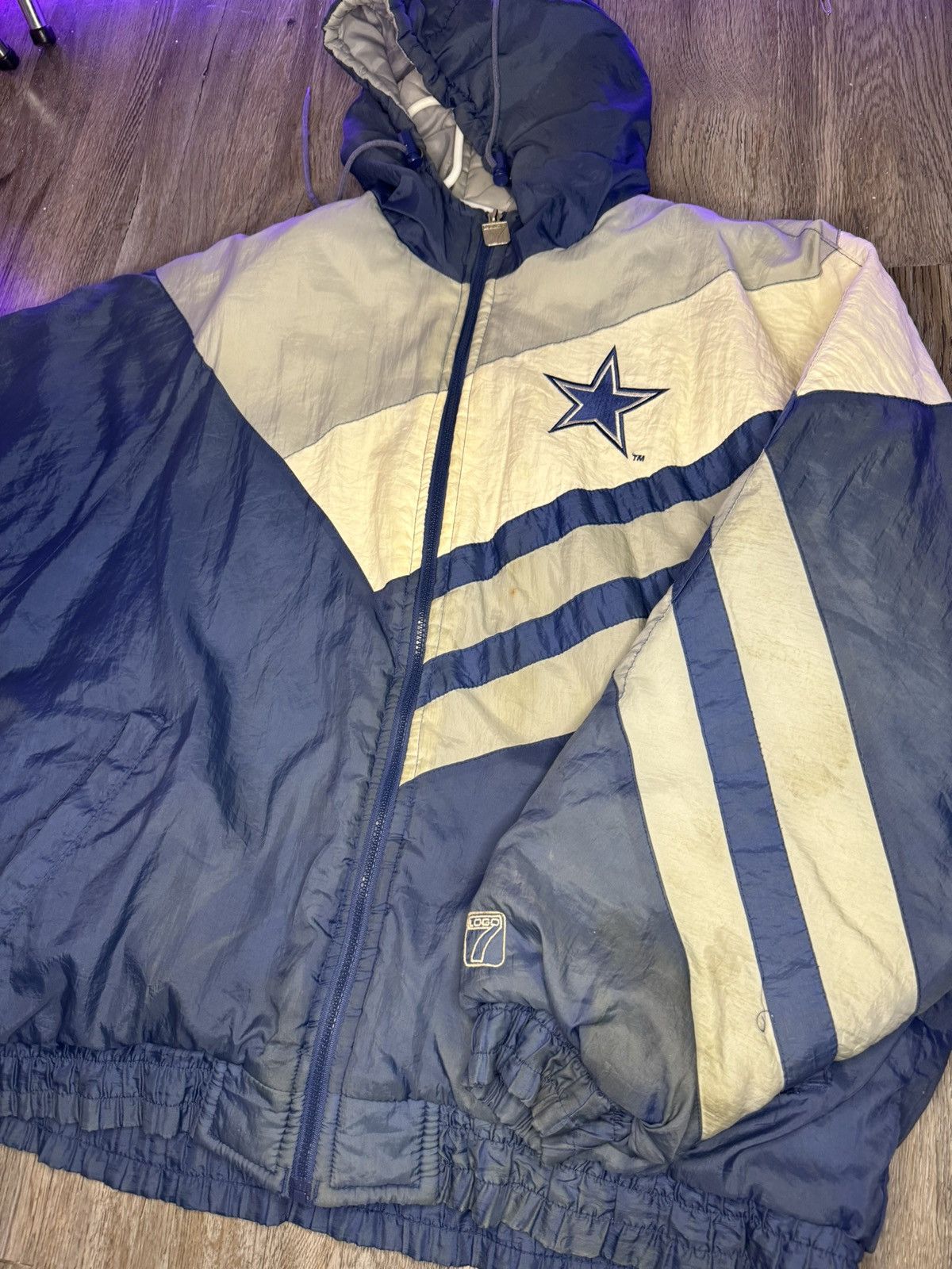 Logo 7 × Vintage vintage cowboys stadium jacket 🤩 Size US L / EU 52-54 / 3 - 2 Thumbnail