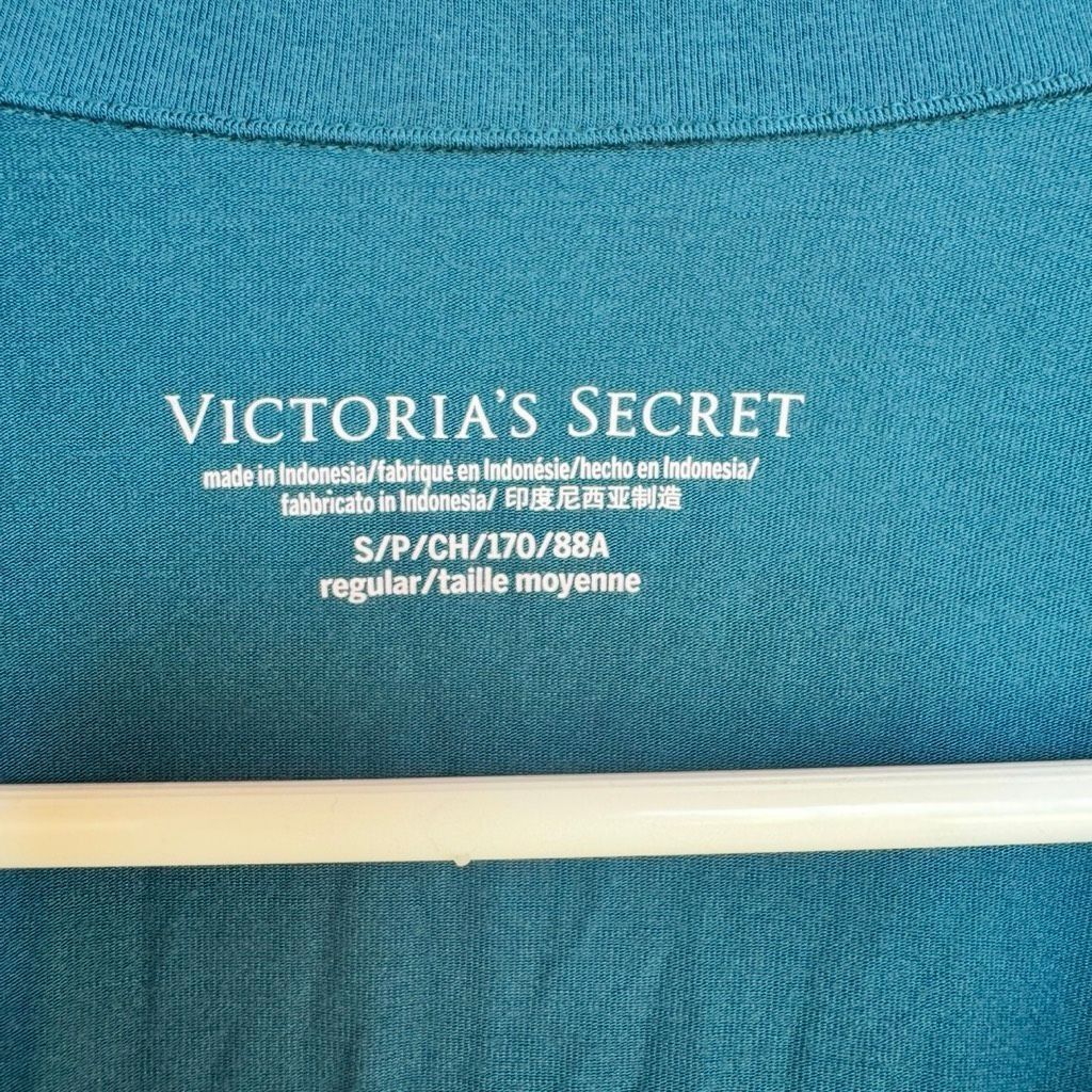 Victoria's Secret Victoria’s Secret Teal Modal Button-Up Pajama Top S Size S / US 4 / IT 40 - 5 Thumbnail