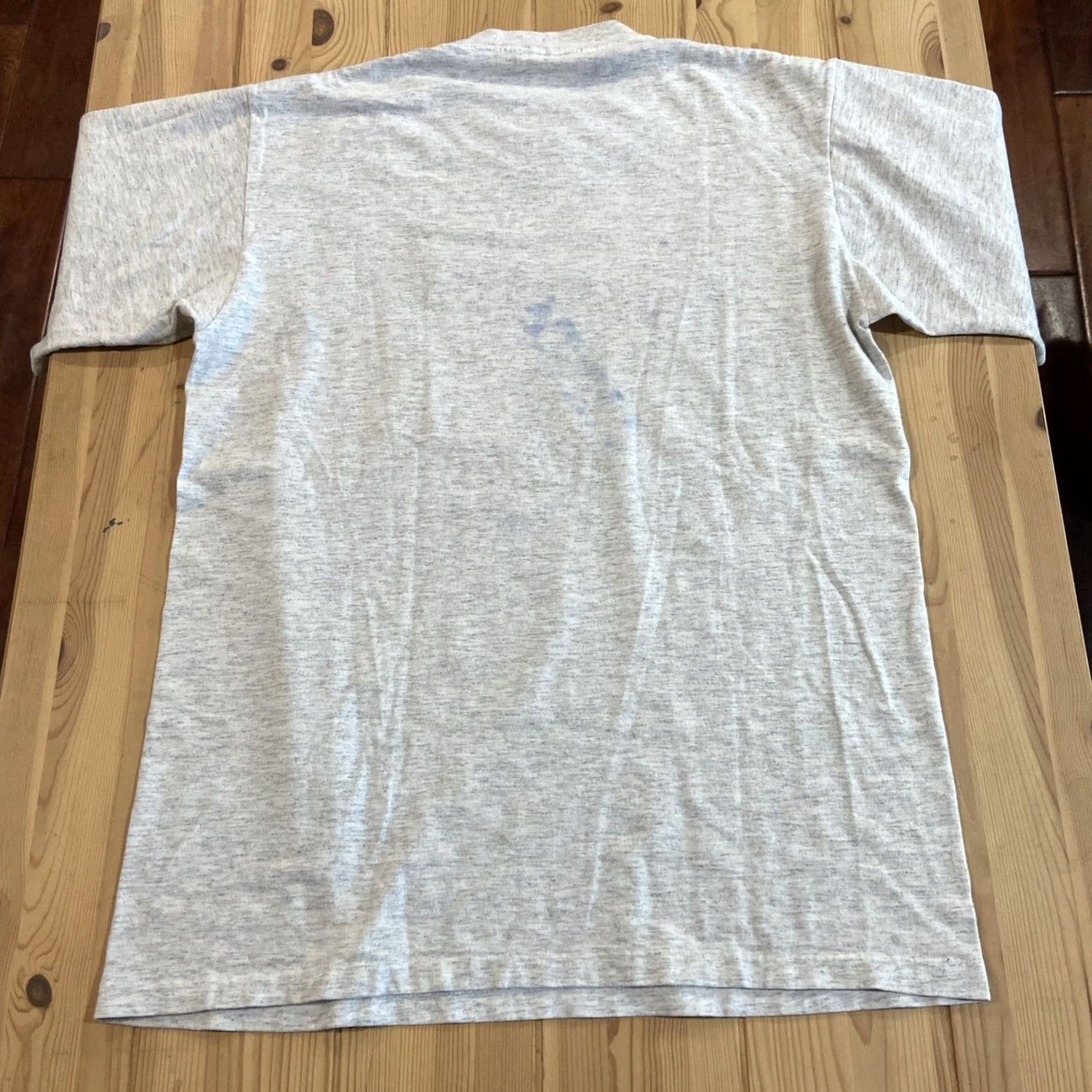 Hanes VINTAGE 90s Hanes T-Shirt Mens Gray Short Sleeve Crew Neck Do It Better Nurse Stitch Funny 1990s 1990-1999 Large Size US L / EU 52-54 / 3 - 6 Thumbnail