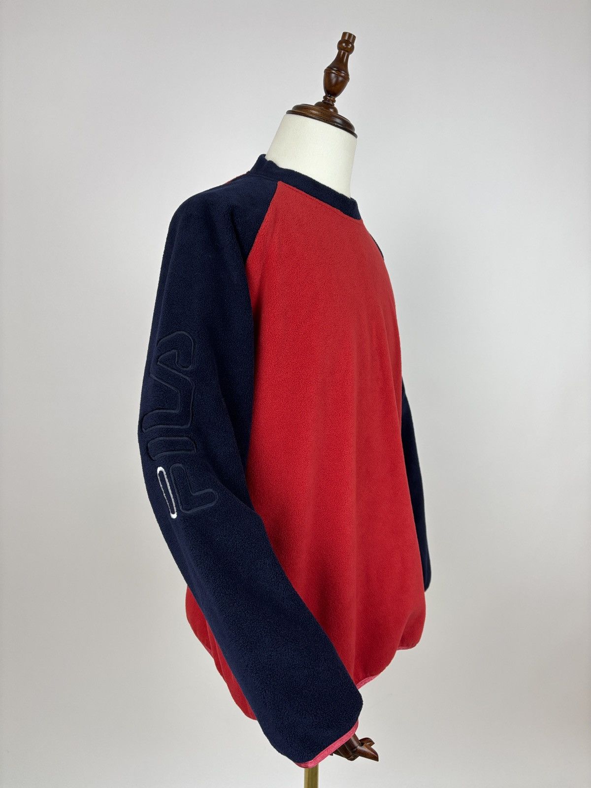 Fila Fila Vintage Fleece Men's Sweatshirts Oversized Size US L / EU 52-54 / 3 - 3 Thumbnail