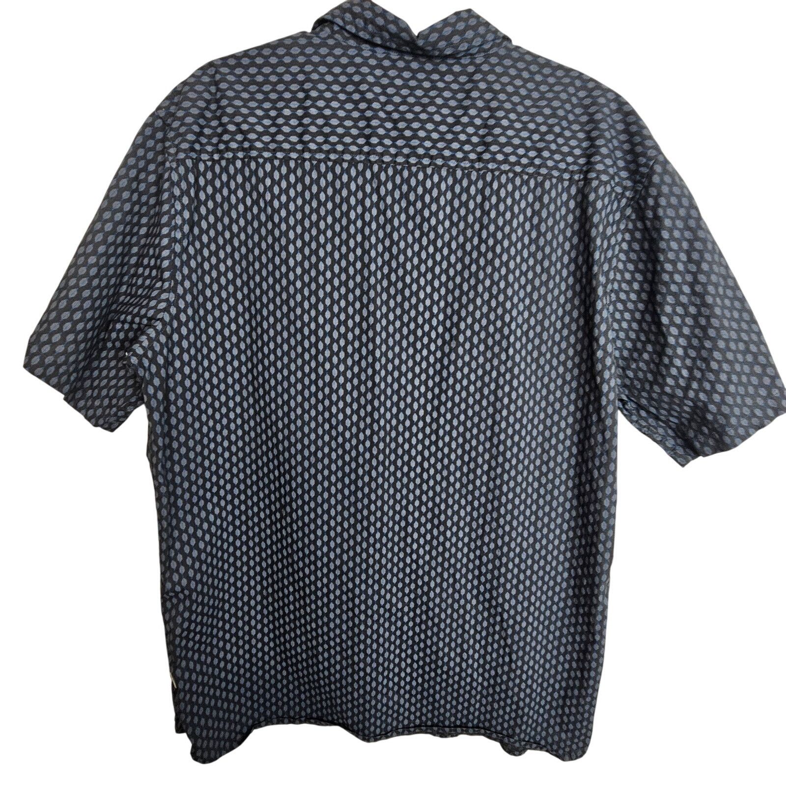Voyage Voyager Mens Geometric Print Shirt XL Grunge Skater Casual Size US XL / EU 56 / 4 - 8 Thumbnail