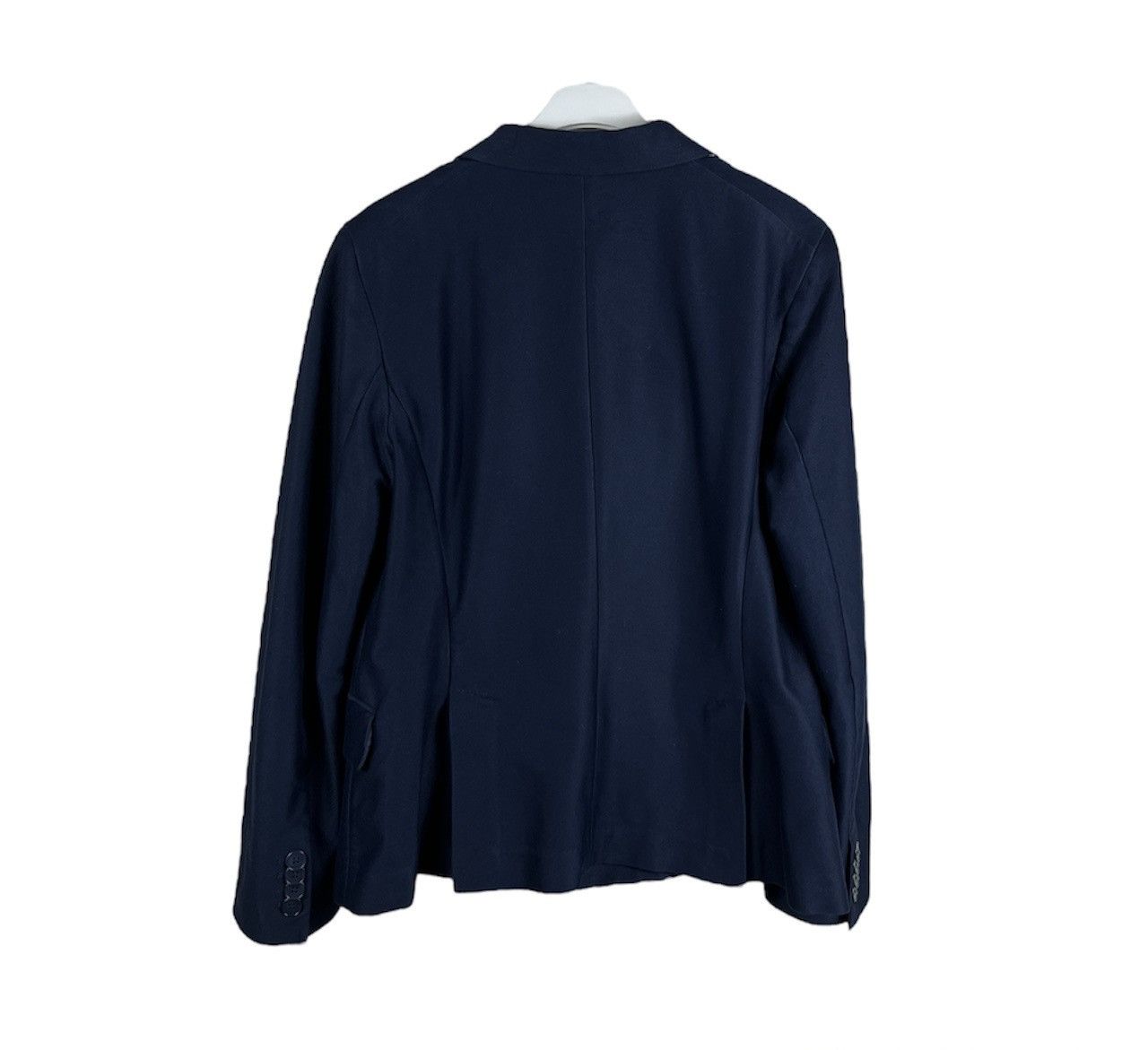 Polo Ralph Lauren × Ralph Lauren Polo Ralph Lauren cotton navy double-breasted blazer jacket Size L / US 10 / IT 46 - 2 Thumbnail