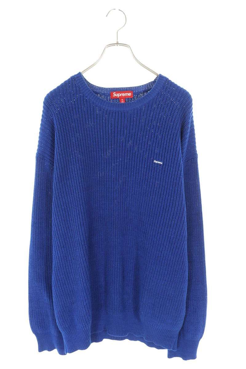 Supreme Supreme Samurai Wool Sweater 2003 blue Sz XL | Grailed