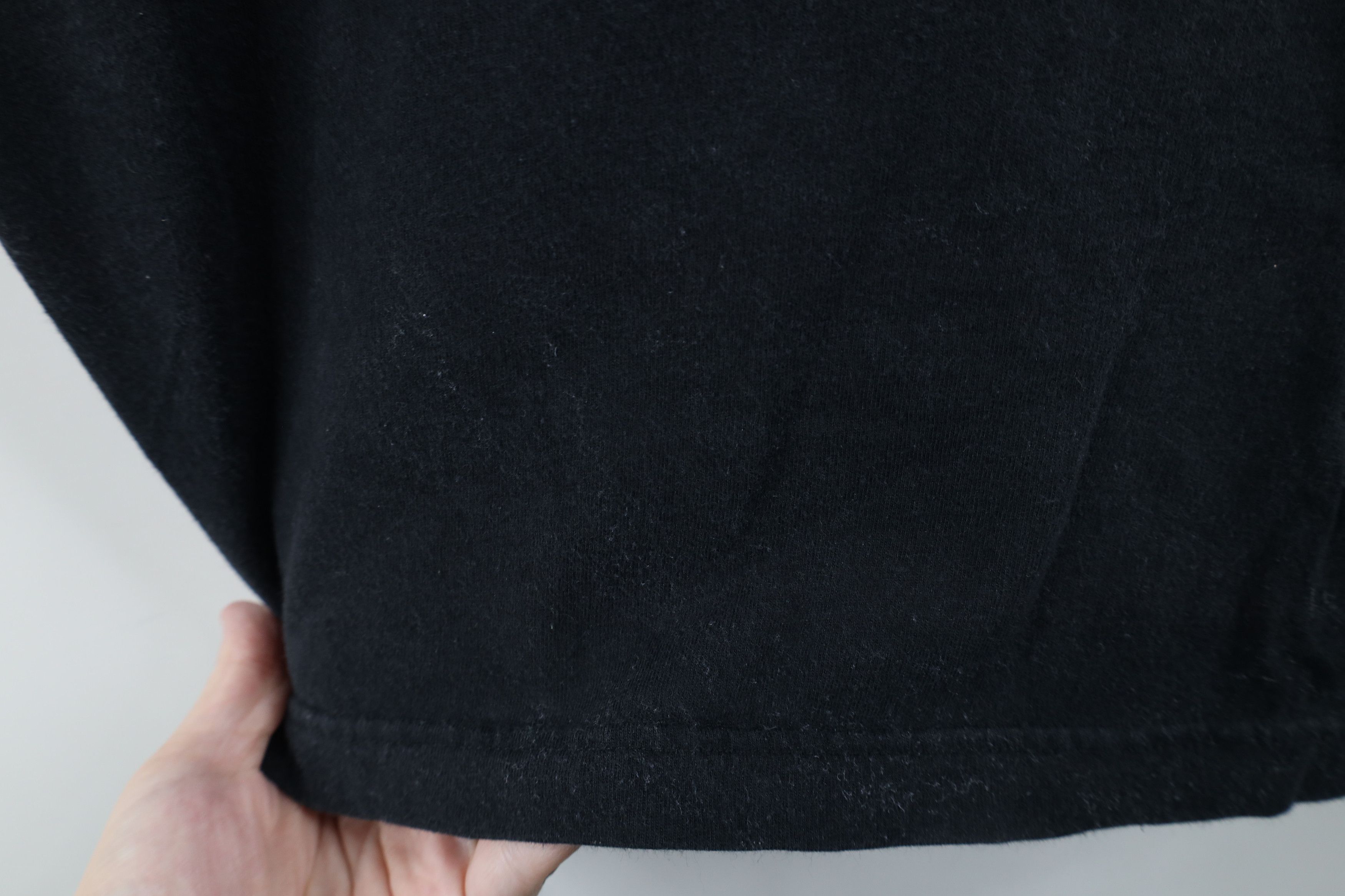 Calvin Klein × Vintage Vintage 90s Calvin Klein Blank Cotton T-Shirt Black Size US L / EU 52-54 / 3 - 6 Thumbnail