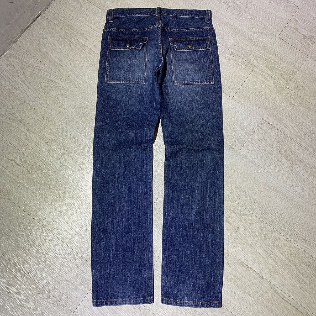 Japanese Brand × Vintage Green Label Relaxing Japan Made Bush Pants Size US 30 / EU 46 - 2 Thumbnail
