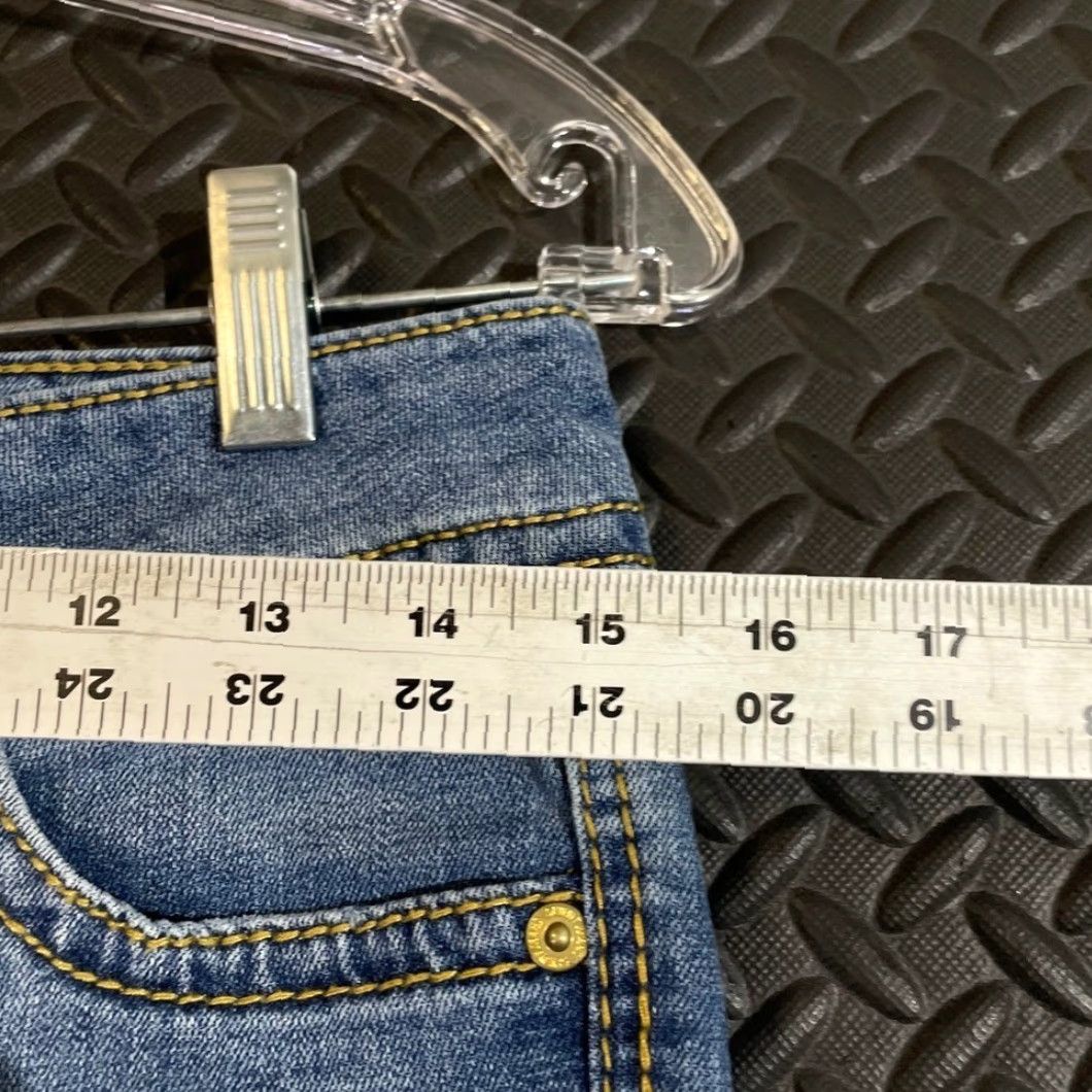 Vintage Seven7 Jeans Blue Skinny Mid Rise Denim Jeans Women's Size 4 Size 27" / US 4 / IT 40 - 5 Thumbnail