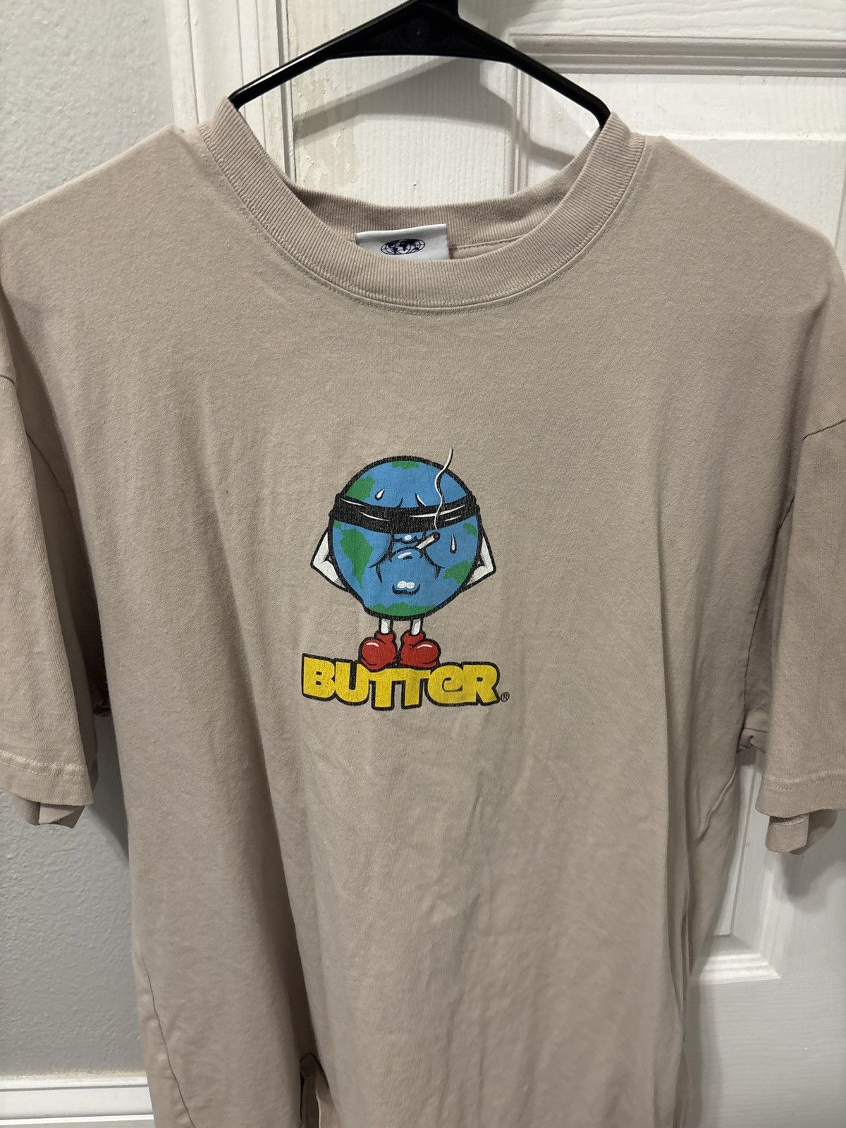 Butter Goods Butter T Shirt Earth Cigarette Size US L / EU 52-54 / 3 - 1 Thumbnail
