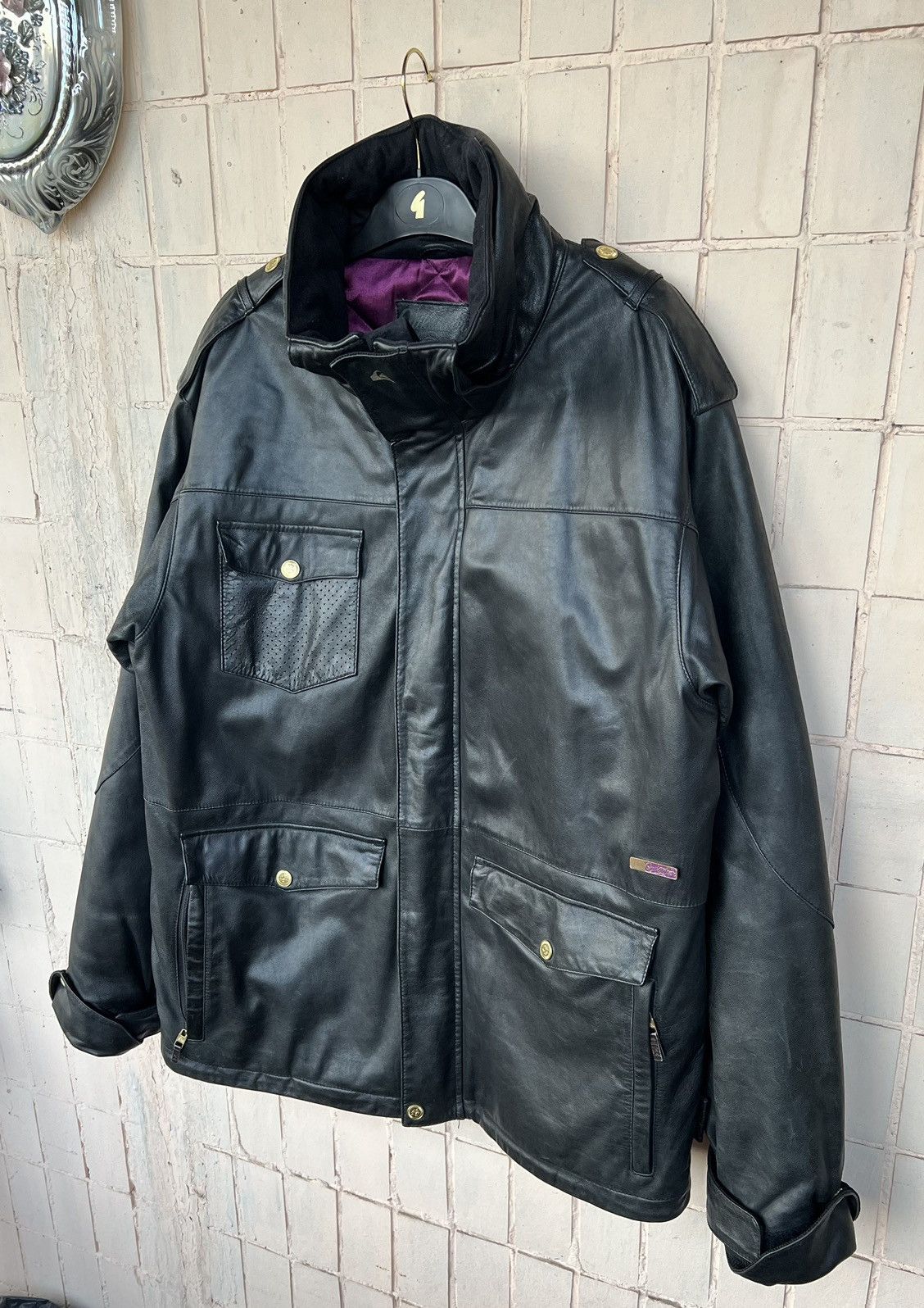 Quiksilver Ski Quiksilver vintage y2k leather jacket Size US L / EU 52-54 / 3 - 2 Thumbnail