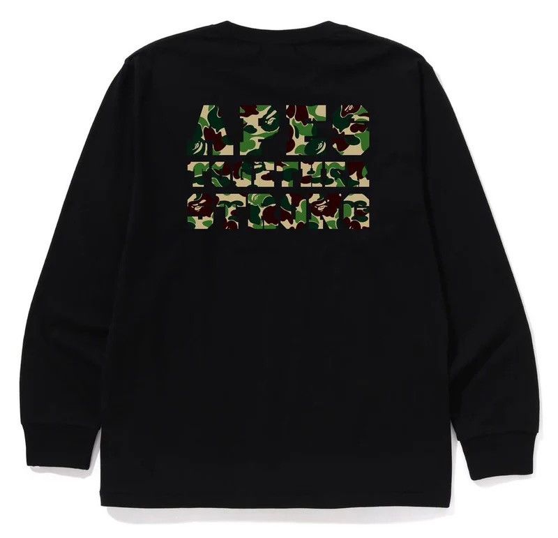 Bape Bape LS Tee Size ONE SIZE - 1 Thumbnail