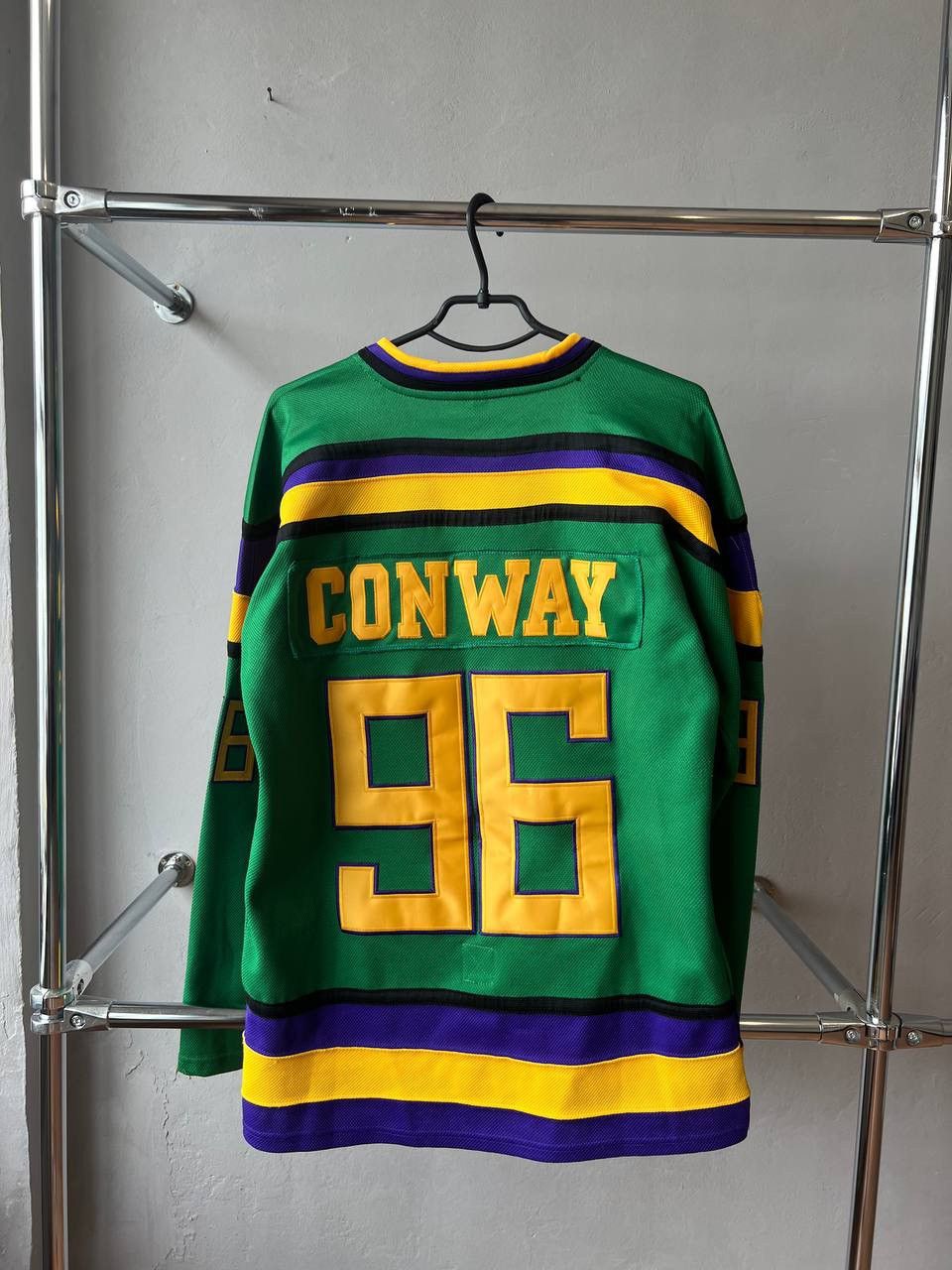 NHL MIGHTY DUCKS #96 CONWAY RARE NHL HOCKEY JERSEY SHIRT SIZE S Size US S / EU 44-46 / 1 - 4 Thumbnail