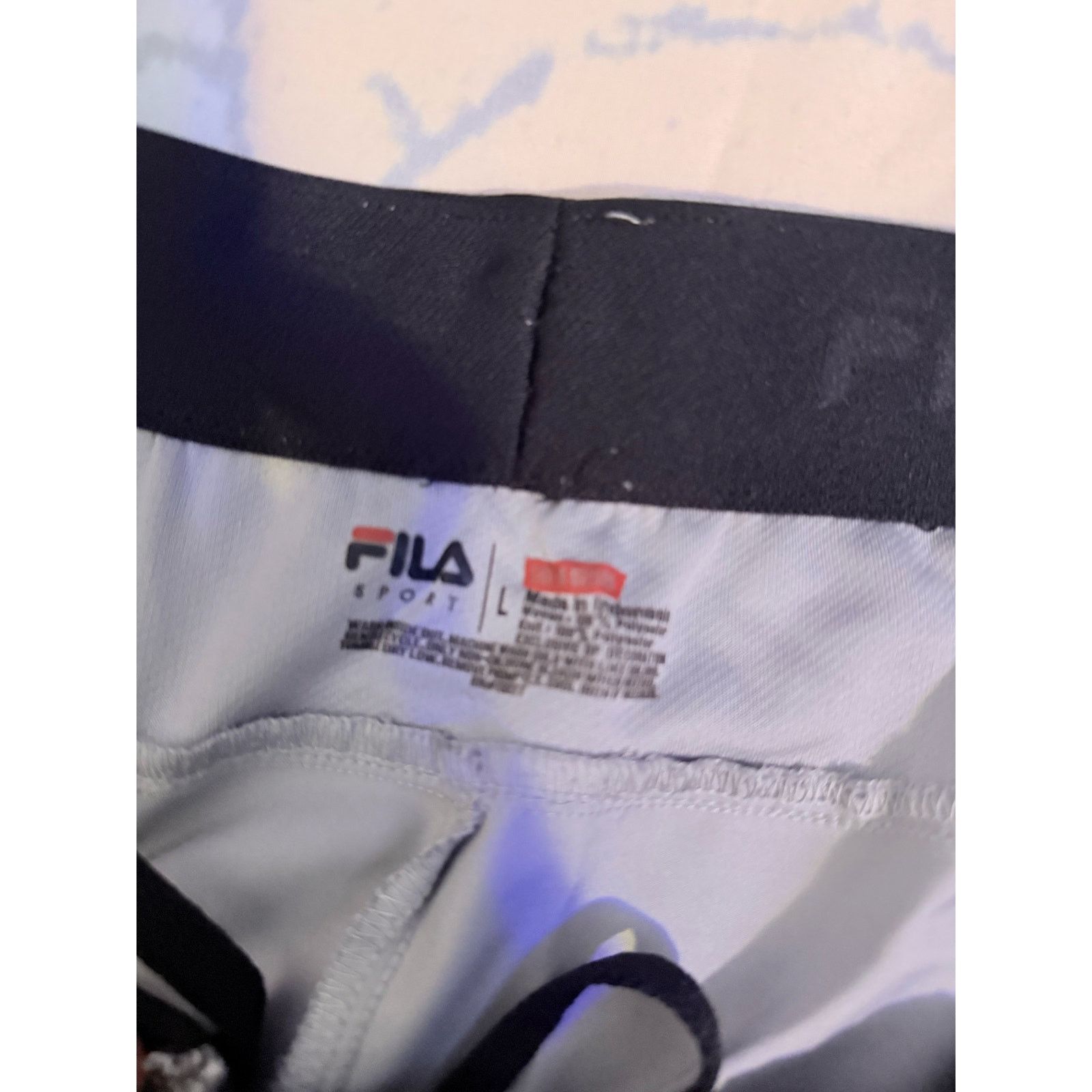 Fila FILA Women's Gray Athletic Shorts - Comfortable and Stylish Size 35" - 2 Thumbnail
