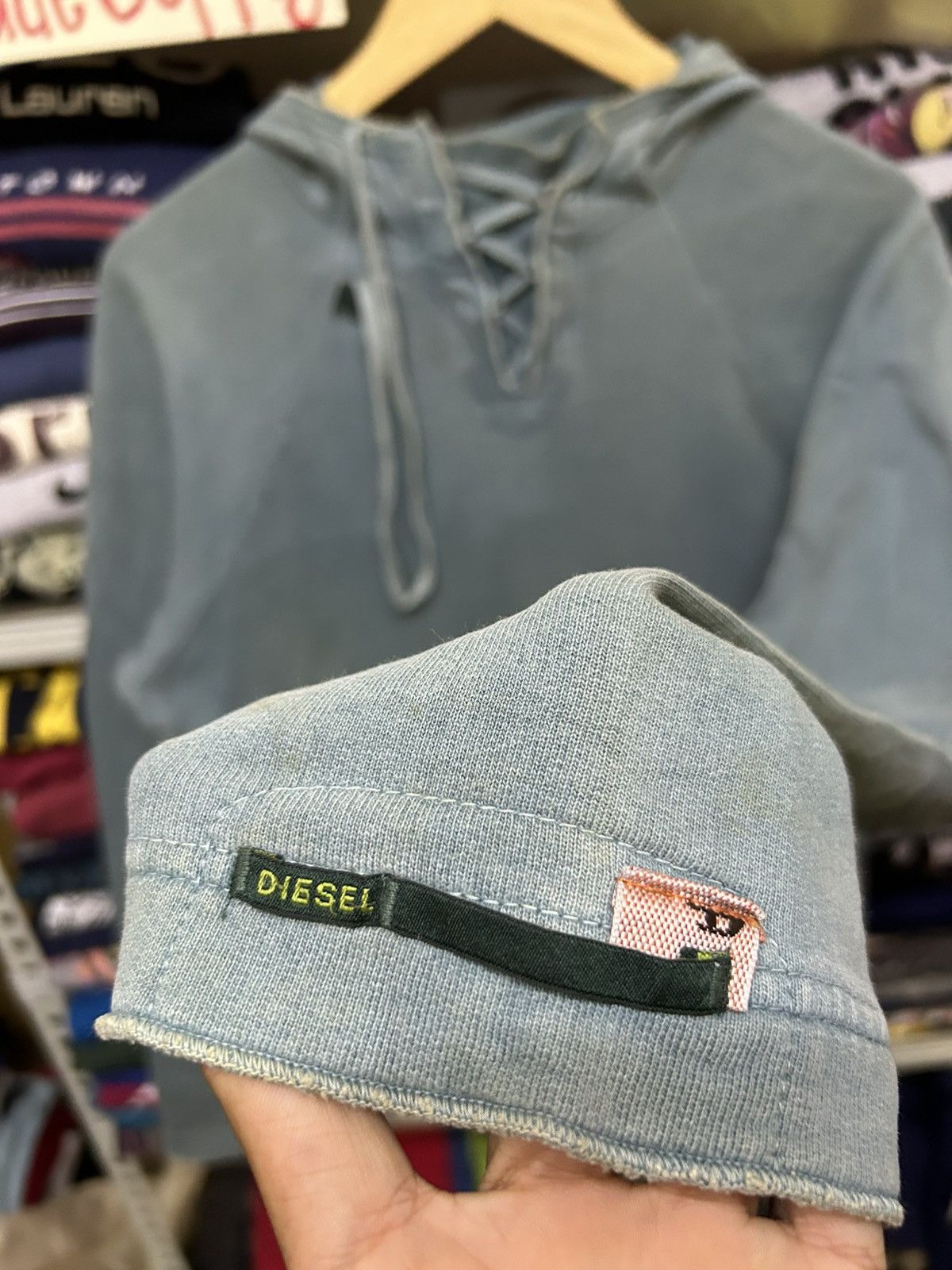 Diesel Very Rare Vintage Diesel hoodie Size US M / EU 48-50 / 2 - 4 Thumbnail