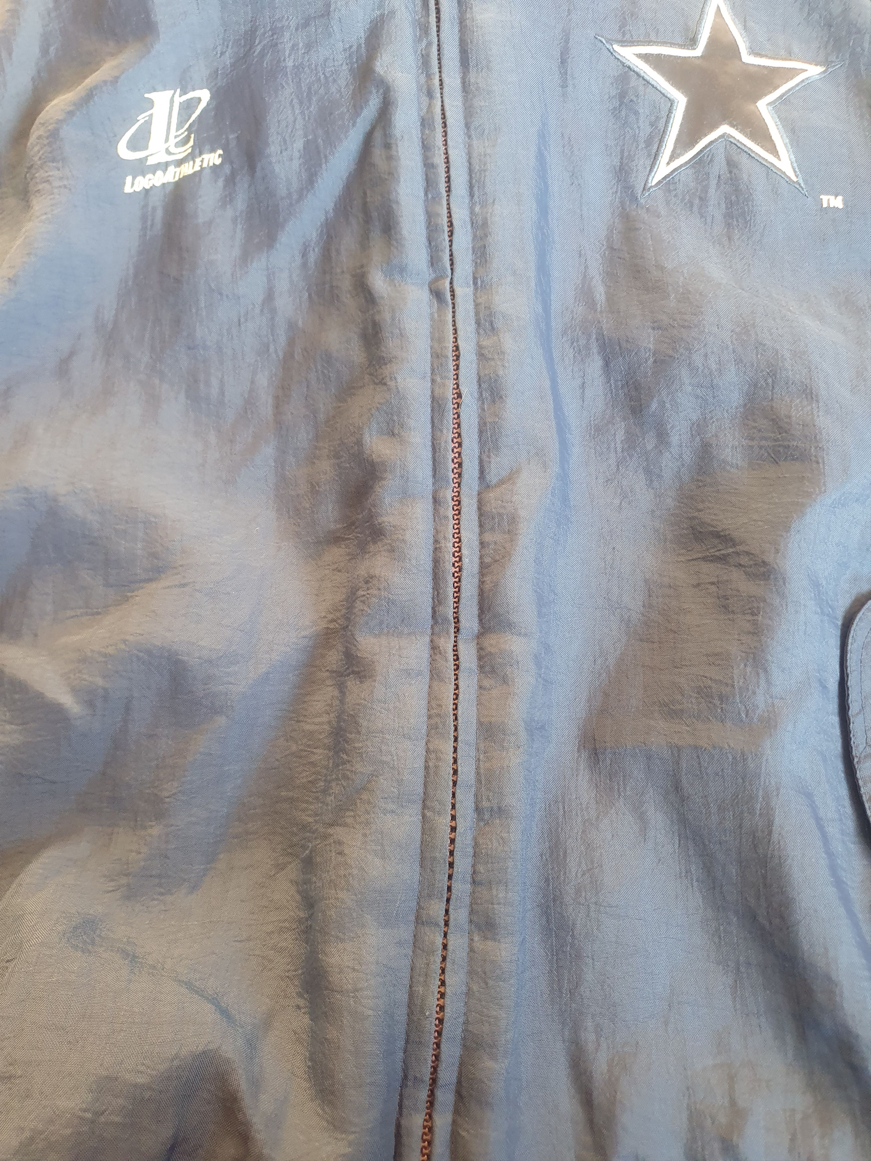 Logo Athletic × Pro Line × Vintage Dallas Cowboys Vtg Pro Line Logo Athletic Jacket sz L Size US L / EU 52-54 / 3 - 22 Thumbnail