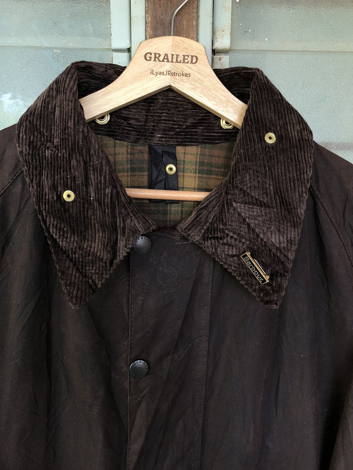 Barbour A190 Vintage Barbour Beaufort Coton Minimum Jacket Size US XL / EU 56 / 4 - 19 Thumbnail