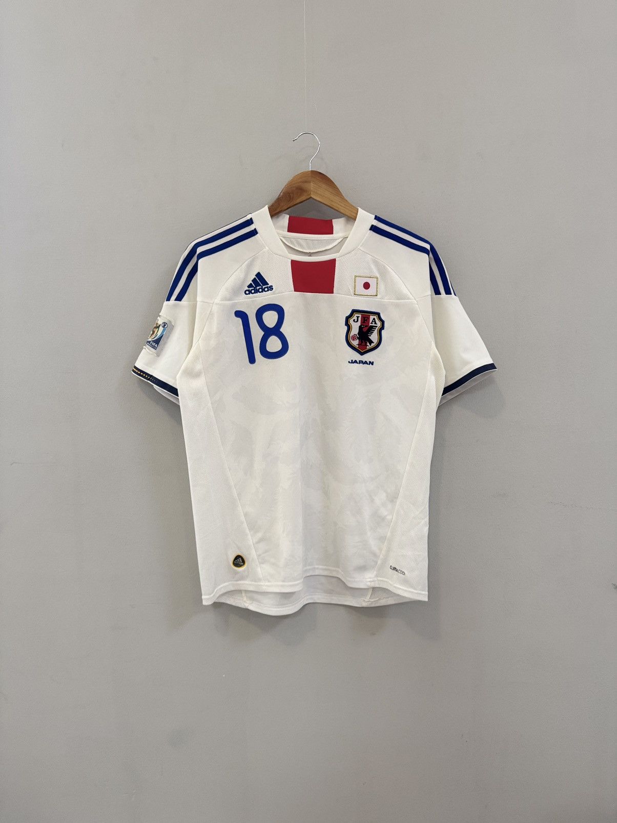Honda Japan Training Jersey Football Shirt Blue Adidas Mens