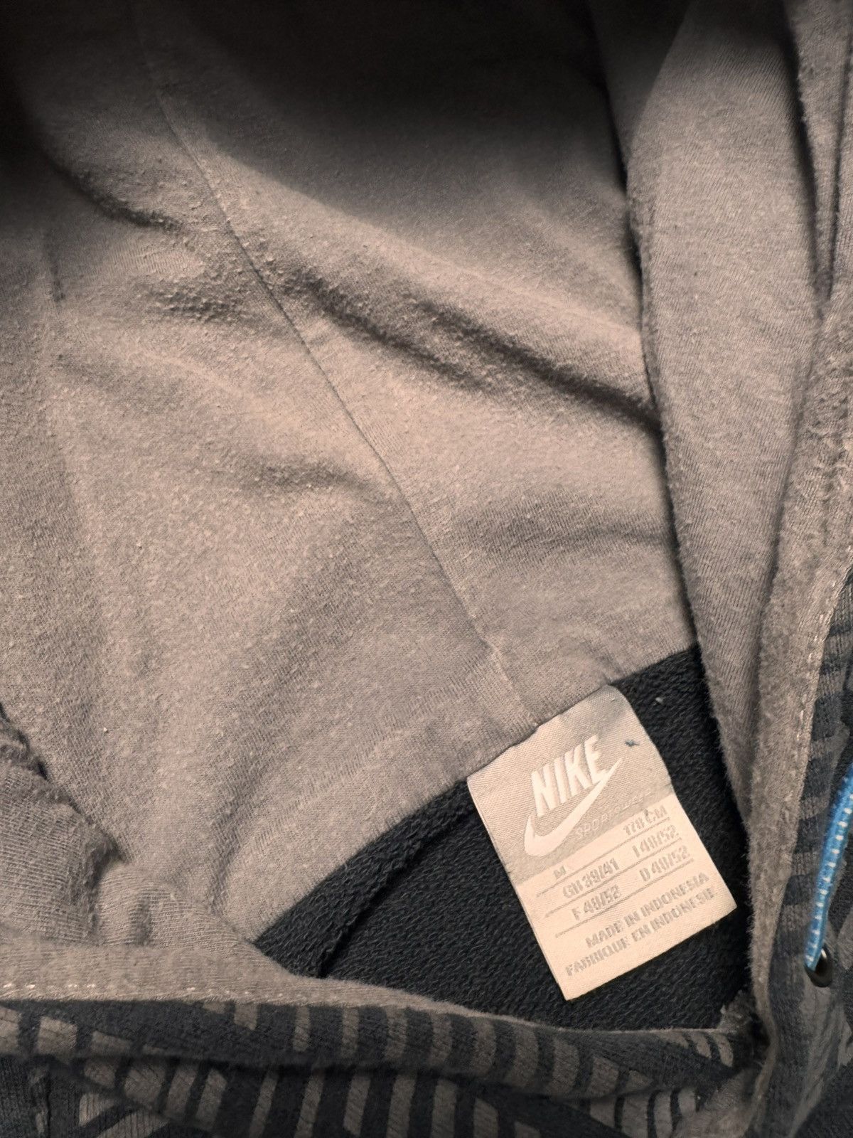 Nike × Vintage NIKE VINTAGE CENTER LOGO OVERSIZE BOXY HOODIE Size US M / EU 48-50 / 2 - 5 Thumbnail