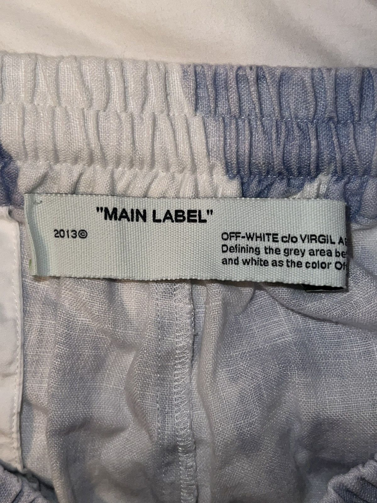 Off-White Off-White “Main Label” Pattern shorts Size US 34 / EU 50 - 3 Thumbnail