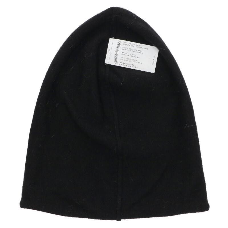Chrome Hearts Chrome Hearts Cross Leather Patch Mask Beanie Size ONE SIZE - 3 Thumbnail