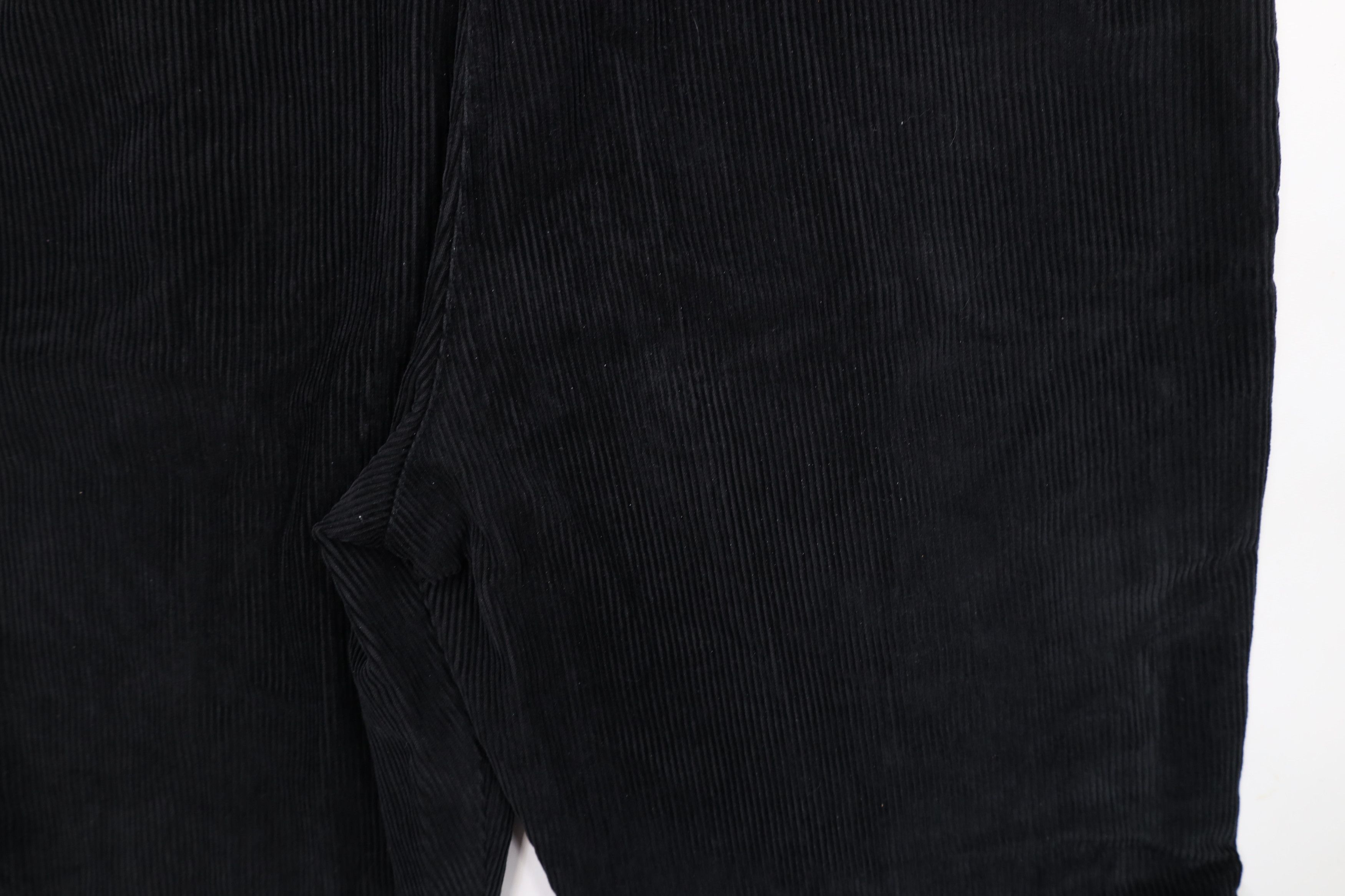 Vintage × Woolrich Woolen Mills Vintage 90s Woolrich Tapered Leg Corduroy Pants Black Size 36" / US 14 / IT 50 - 13 Thumbnail