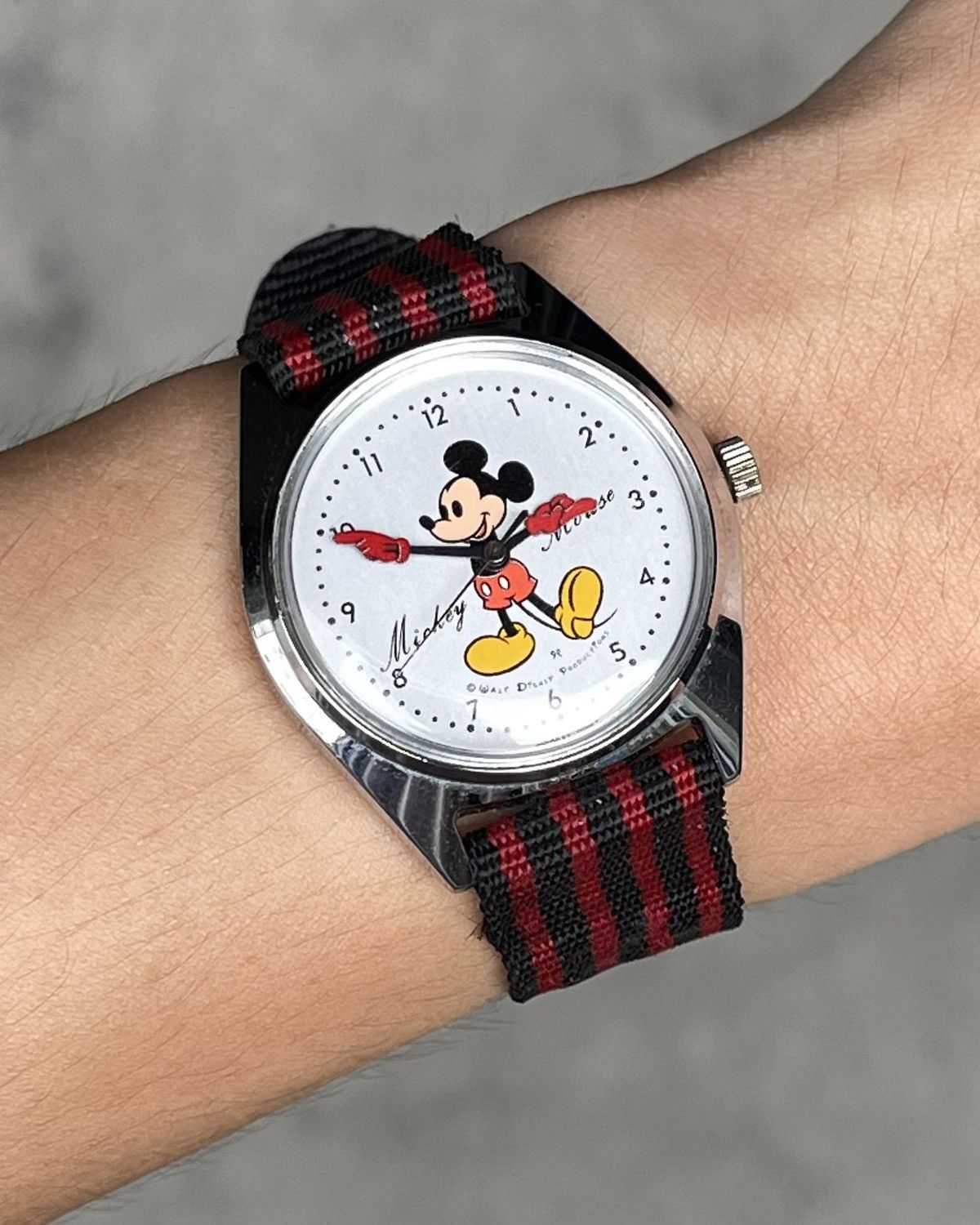 Japanese Brand × Mickey Mouse × Vintage 𝐕𝐢𝐧𝐭𝐚𝐠𝐞 𝐌𝐢𝐜𝐤𝐞𝐲 𝐌𝐨𝐮𝐬𝐞 𝐖𝐚𝐥𝐭 𝐃𝐢𝐬𝐧𝐞𝐲 𝐒𝐞𝐢𝐤𝐨 𝐌𝐞𝐜𝐡𝐚𝐧𝐢𝐜𝐚𝐥 𝐖𝐚𝐭𝐜𝐡 Size 36 - 3 Thumbnail
