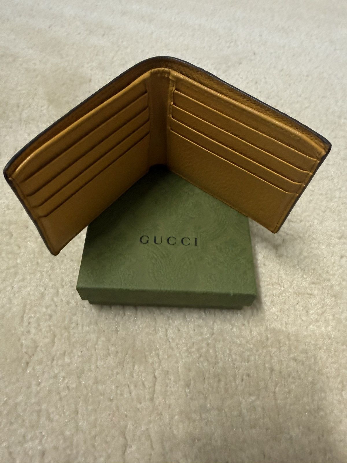 Gucci GUCCI NEO VINTAGE BI FOLD WALLET Size ONE SIZE - 3 Thumbnail