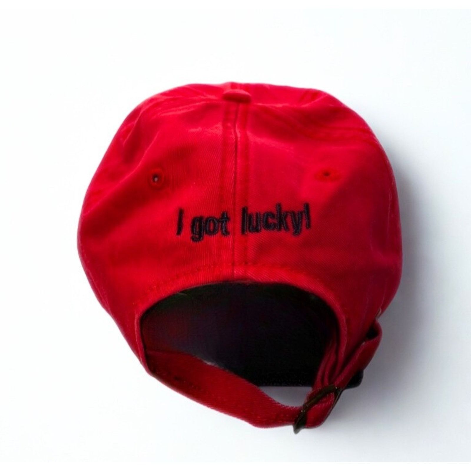 Other Snapple 2004 Lemons R Lucky Red Hat Adjustable Baseball Cap Size ONE SIZE - 5 Thumbnail