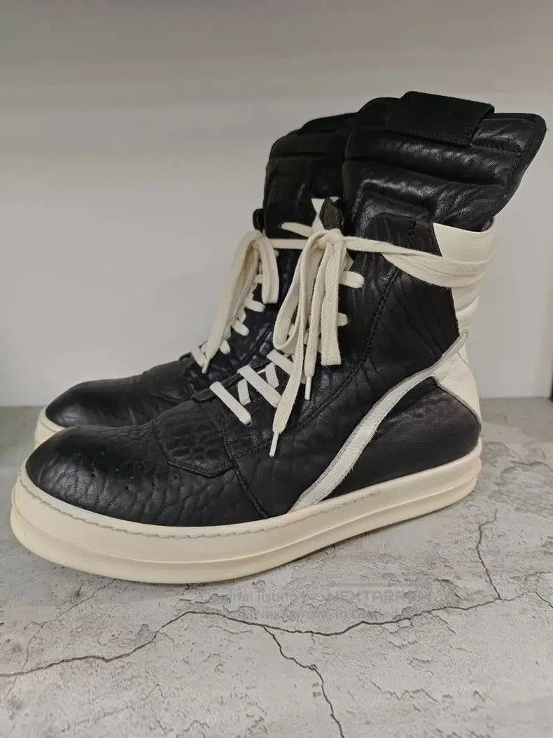Rick Owens Rick Owens Black and White High. Size US 7 / EU 40 - 2 Thumbnail