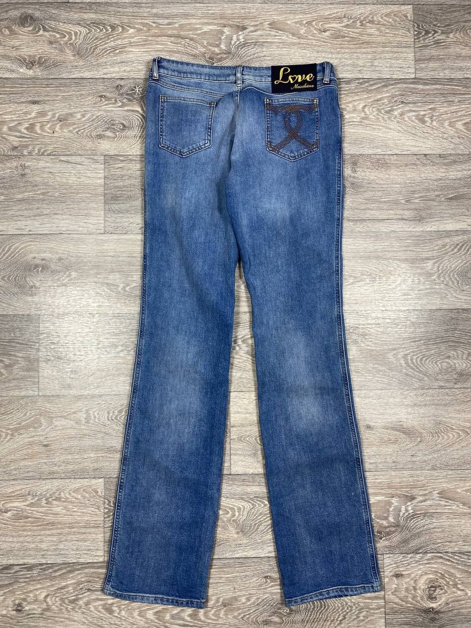 Love Moschino Vintage y2kLove Moschino Tequila Bum Bum Jeans bell-bottom Size 30" / US 8 / IT 44 - 3 Thumbnail